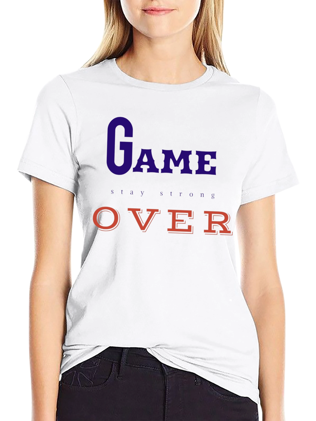 Game Over Graphic Tee - Gamer Style T-Shirt