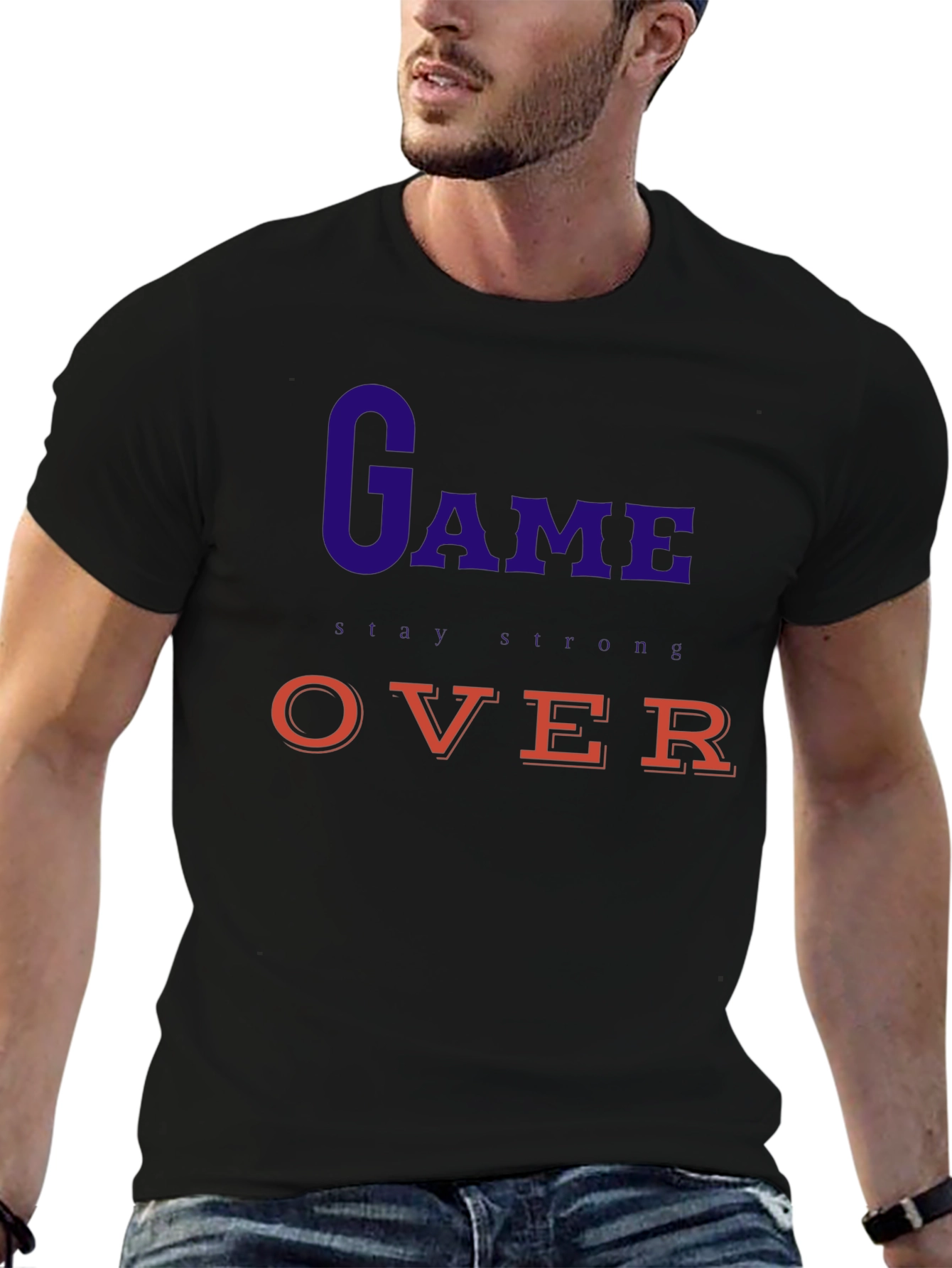 Game Over Graphic Tee - Gamer Style T-Shirt