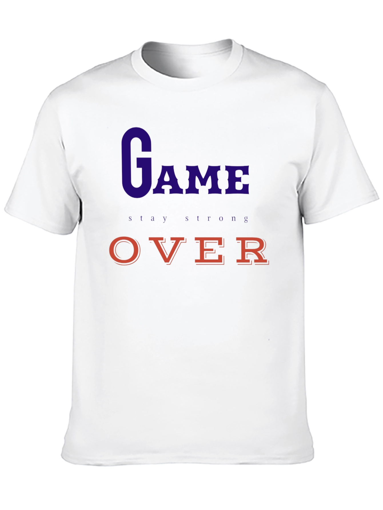 Game Over Graphic Tee - Gamer Style T-Shirt