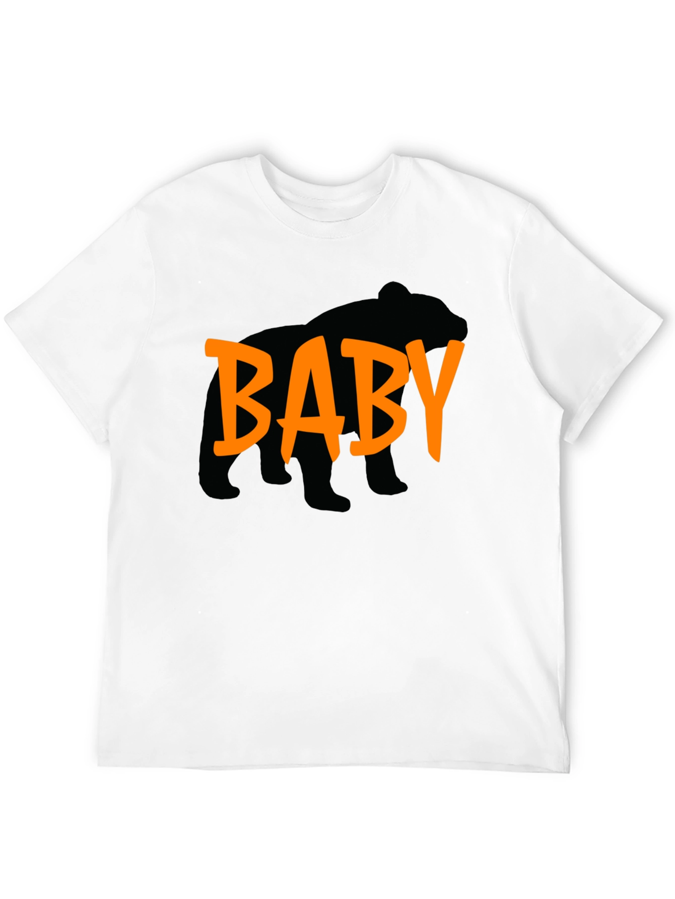 Baby Bear Graphic T-Shirt - Black
