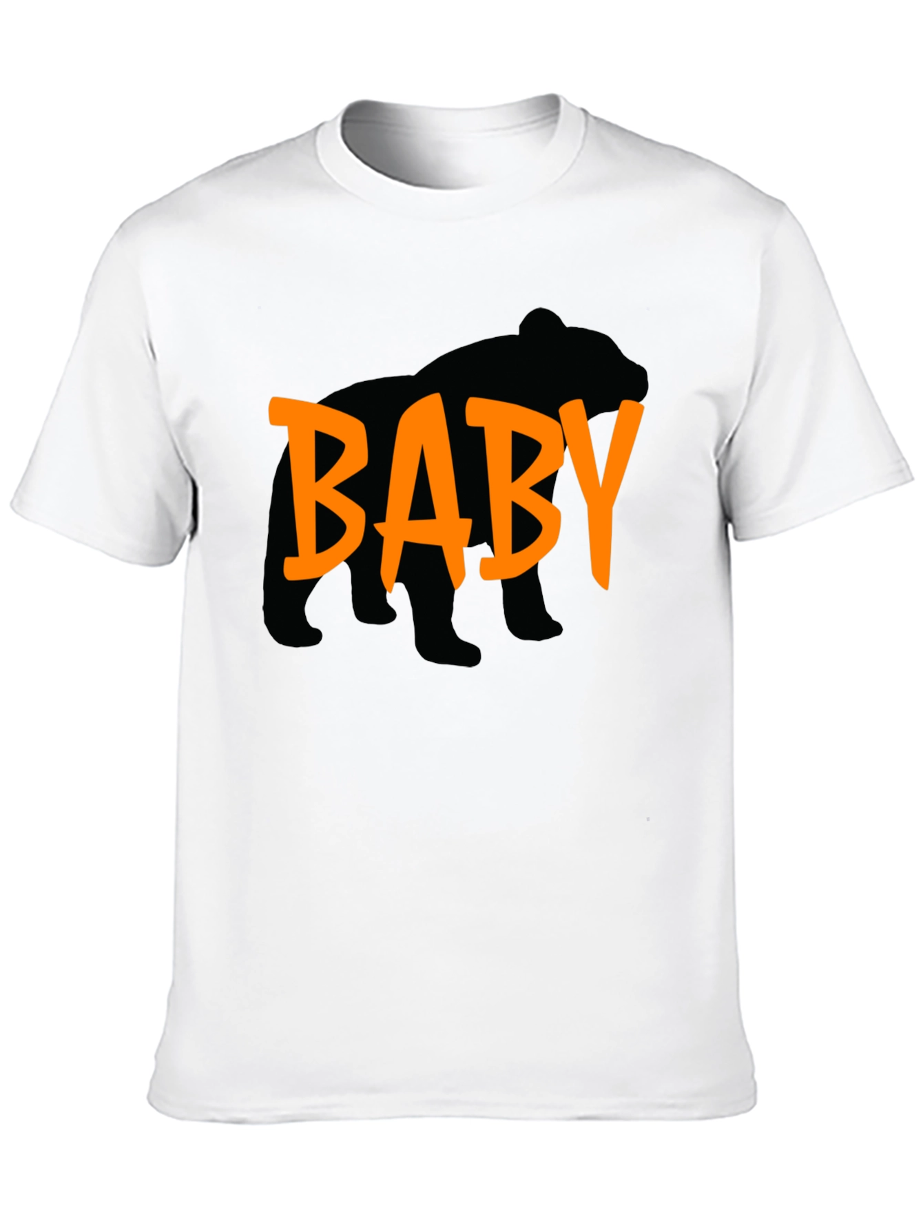 Baby Bear Graphic T-Shirt - Black