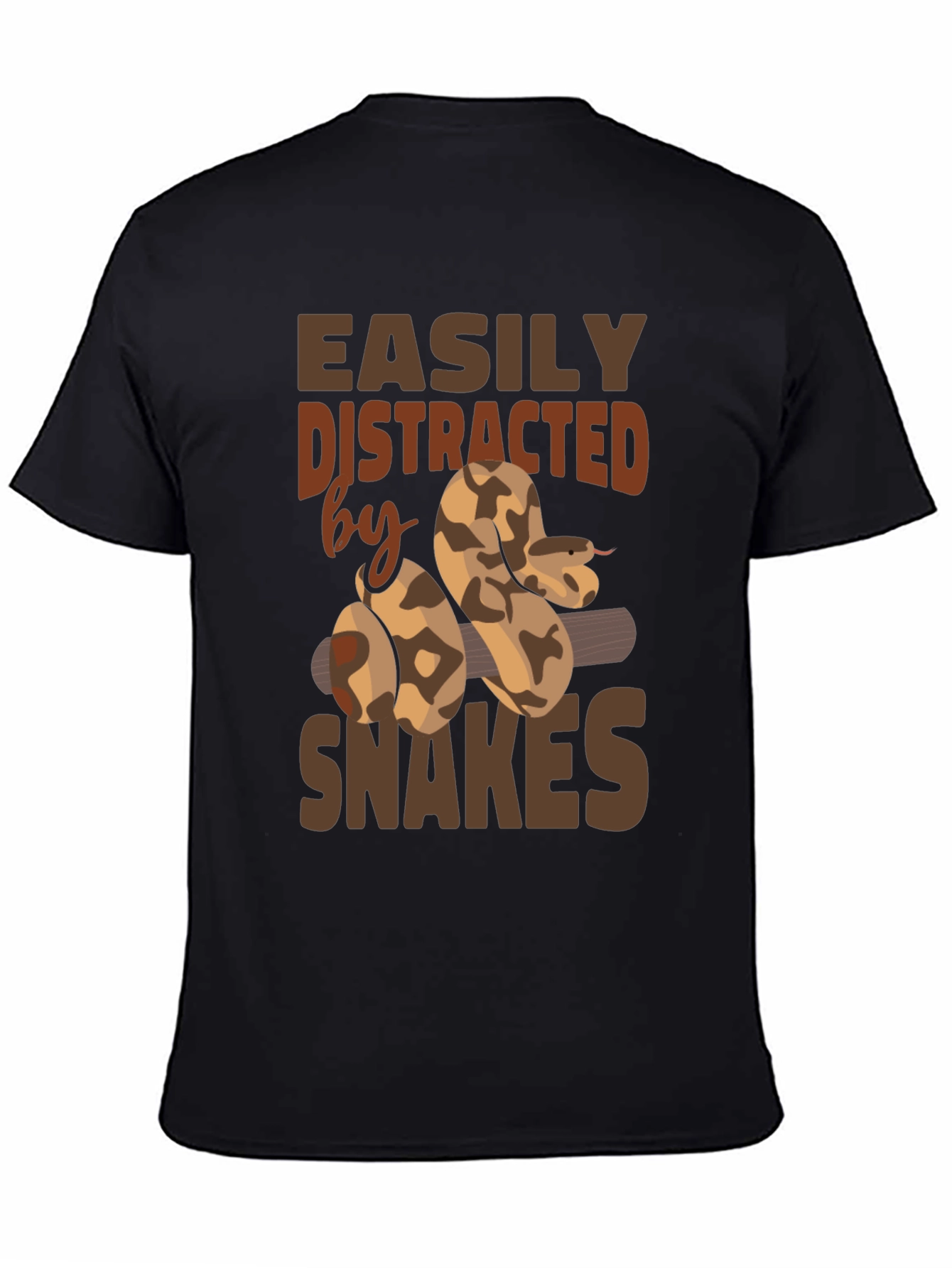 Easily Distracted by Snakes Graphic T-Shirt