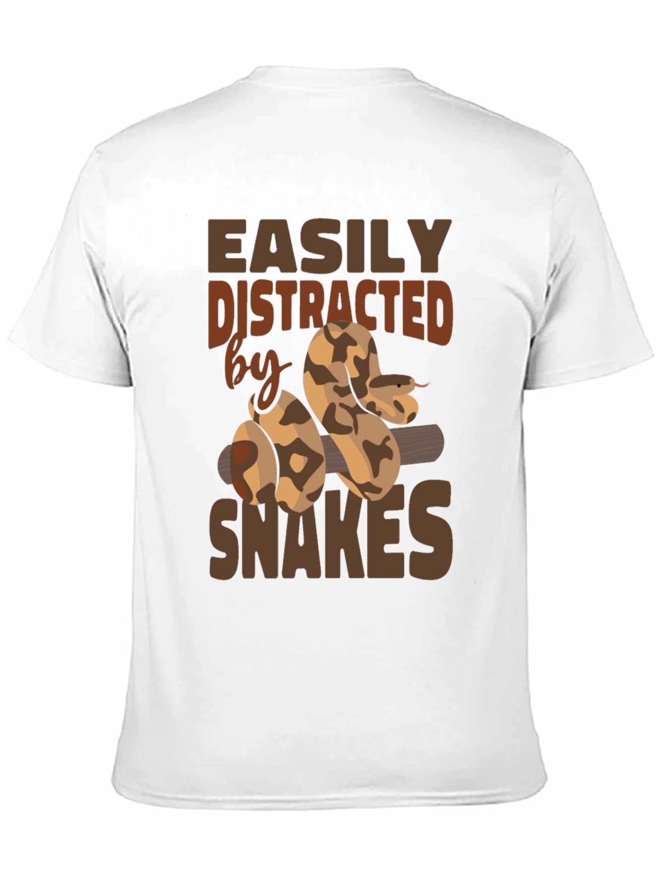 Easily Distracted by Snakes Graphic T-Shirt