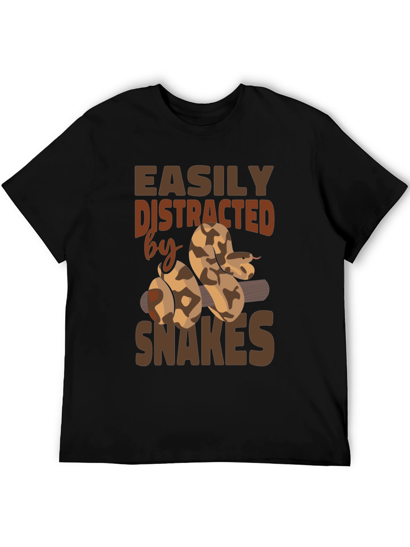Easily Distracted by Snakes Graphic T-Shirt