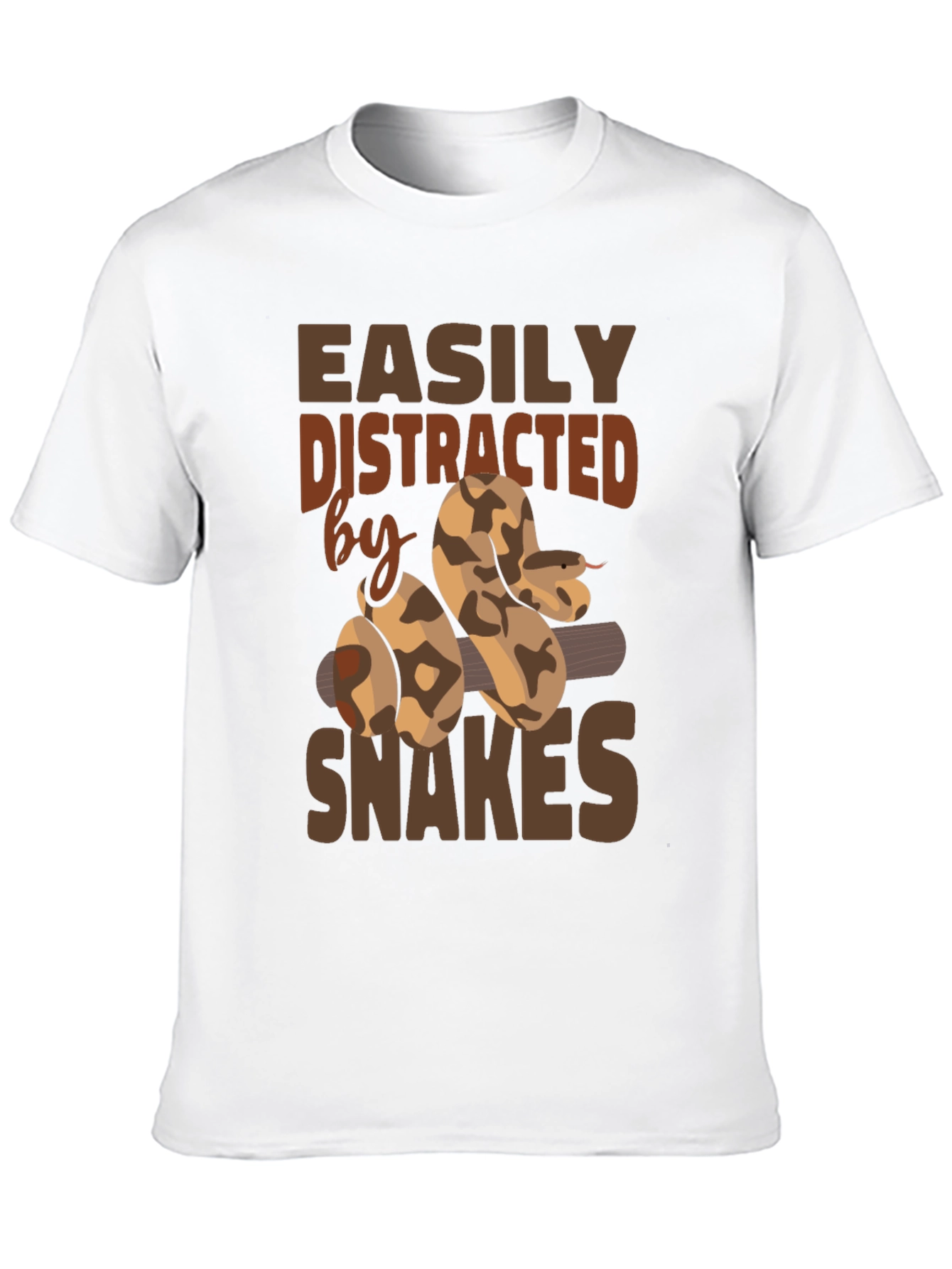 Easily Distracted by Snakes Graphic T-Shirt
