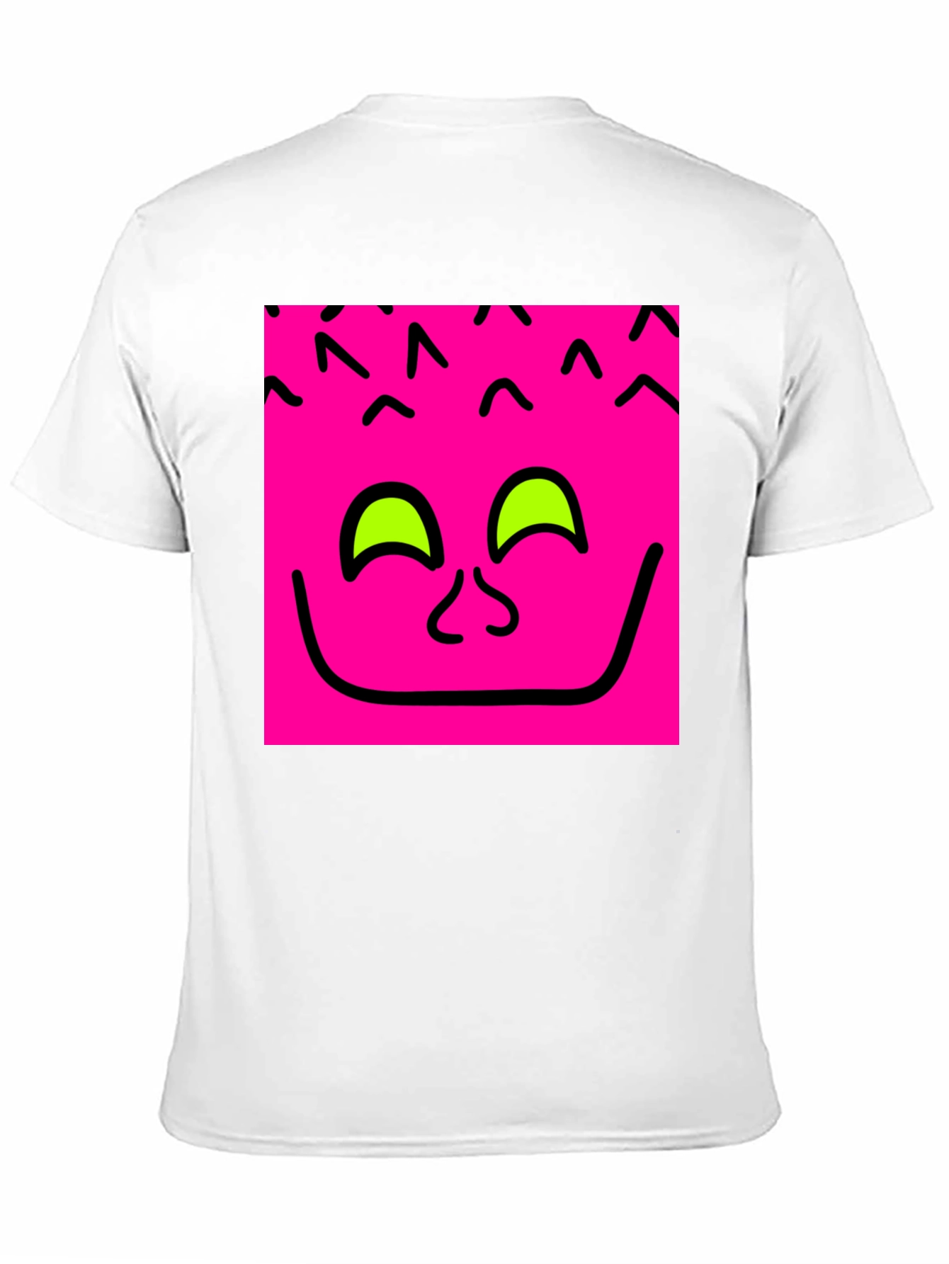 Funky Face Graphic Tee - Black