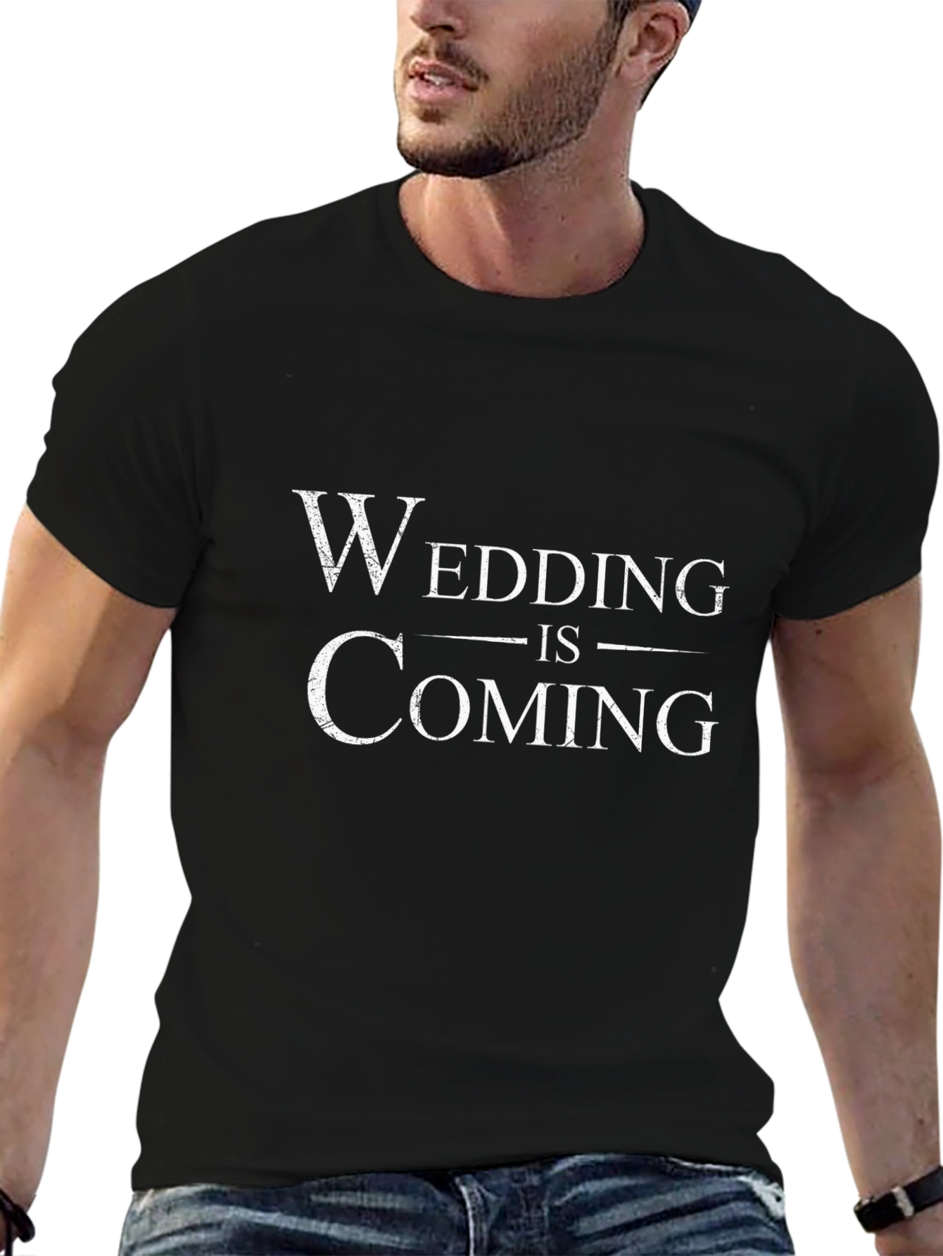 Wedding is Coming T-Shirt - Groom Party Tee