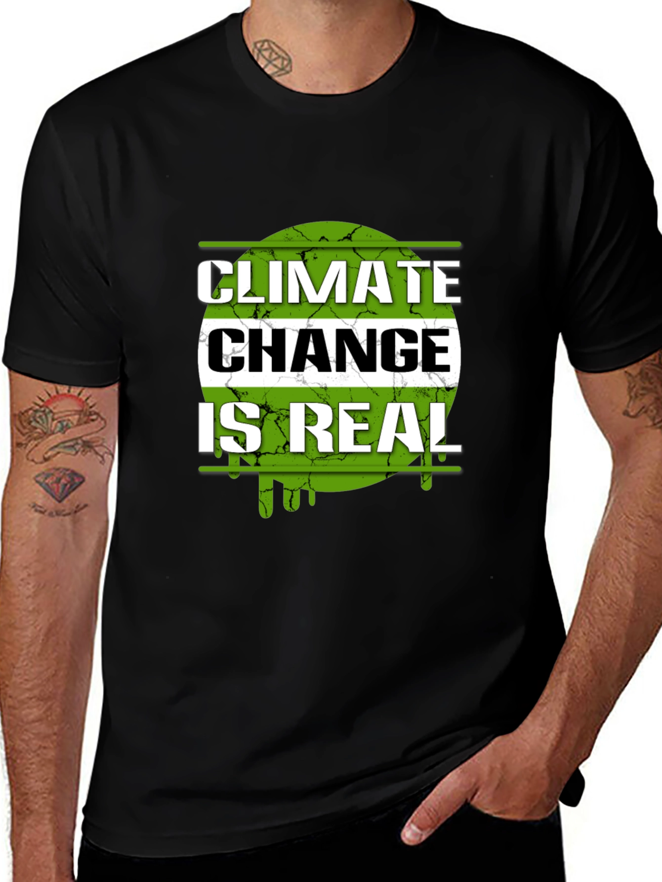 Climate Change Is Real Graphic T-Shirt