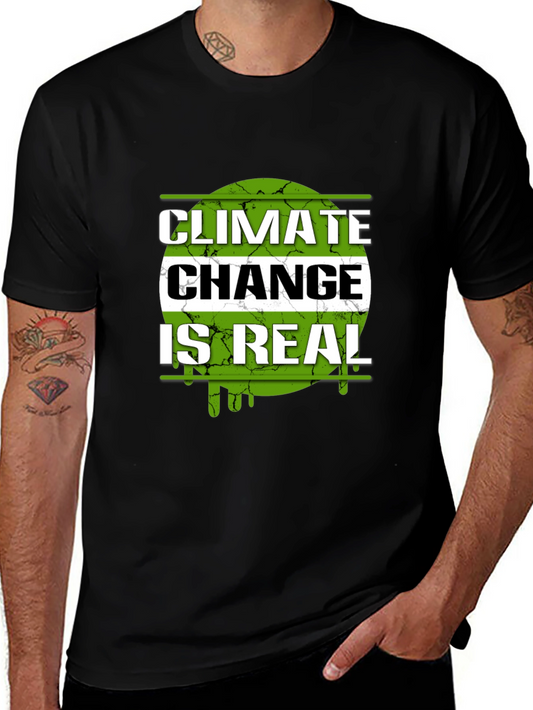 Climate Change Is Real Graphic T-Shirt