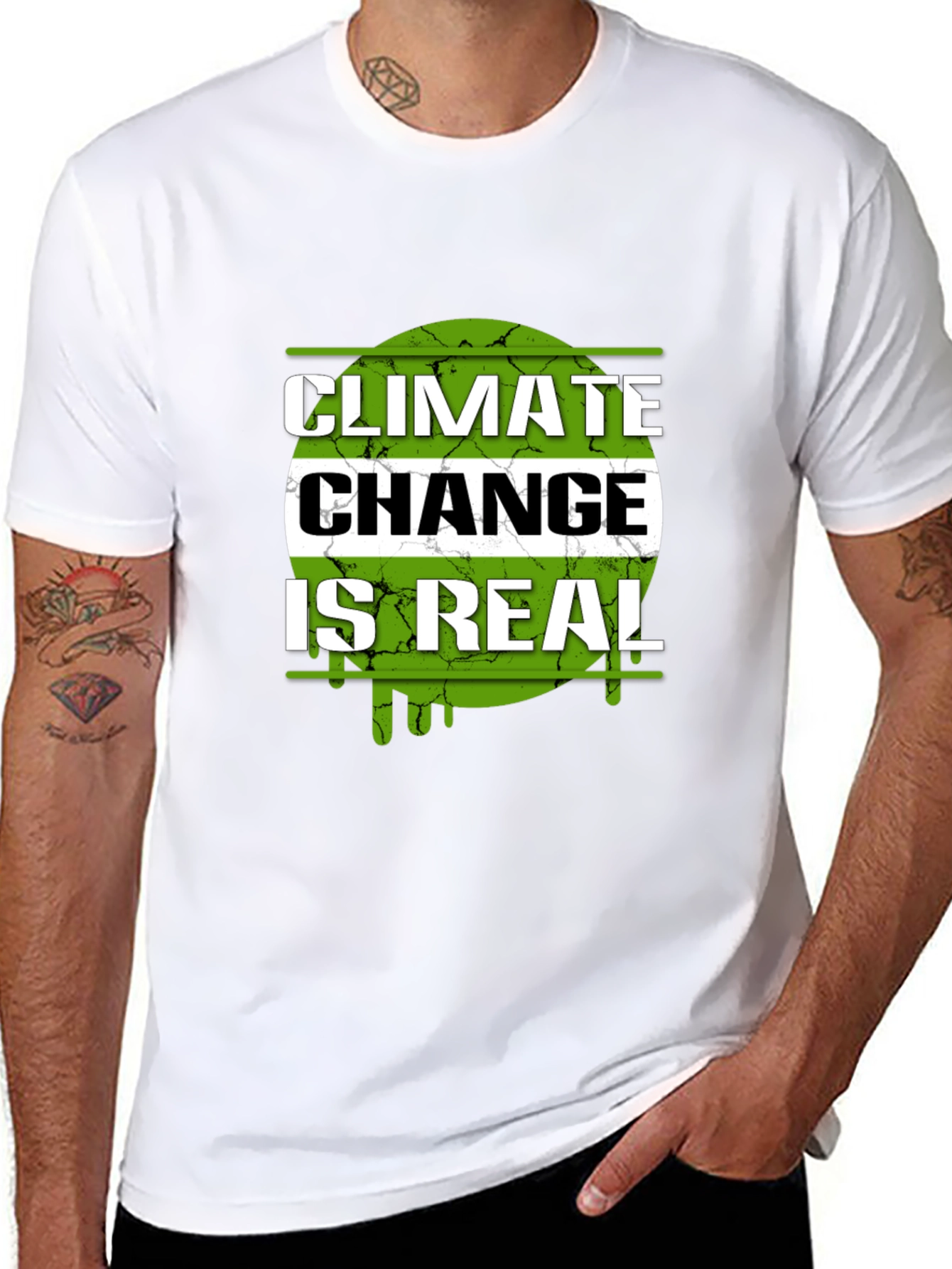 Climate Change Is Real Graphic T-Shirt