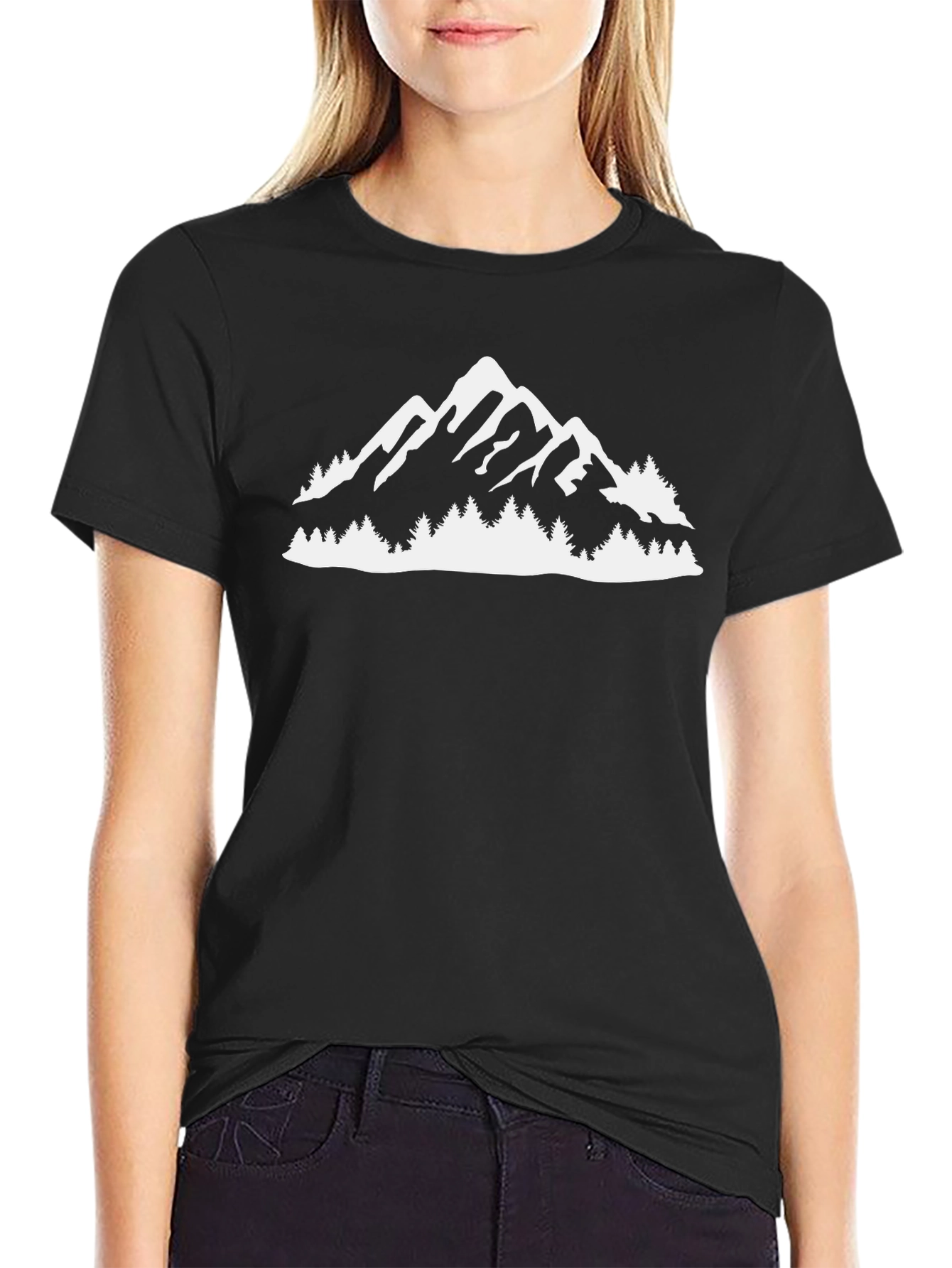 Mountain Graphic Tee - Nature Lovers T-Shirt