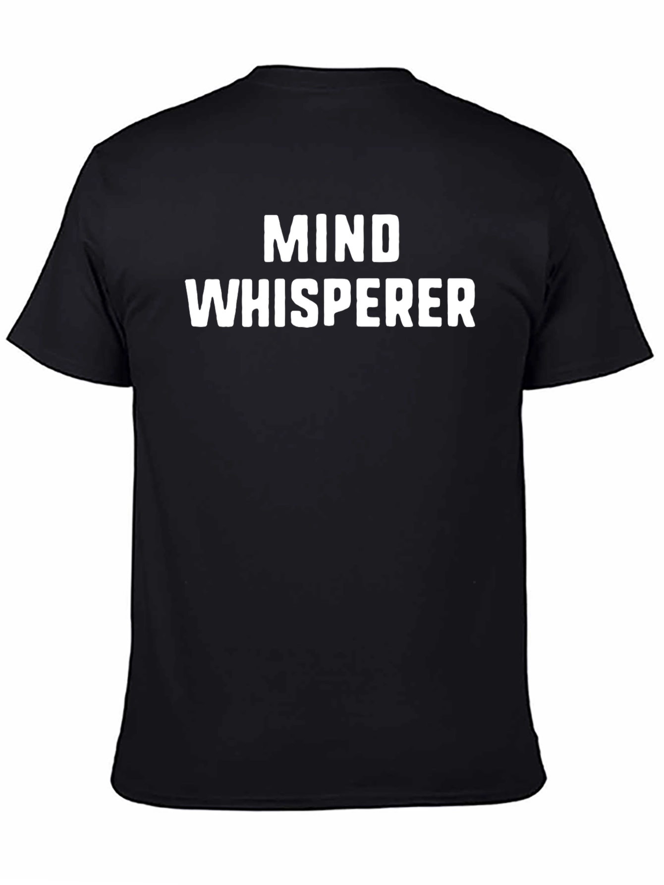 Mind Whisperer Graphic T-Shirt - Black