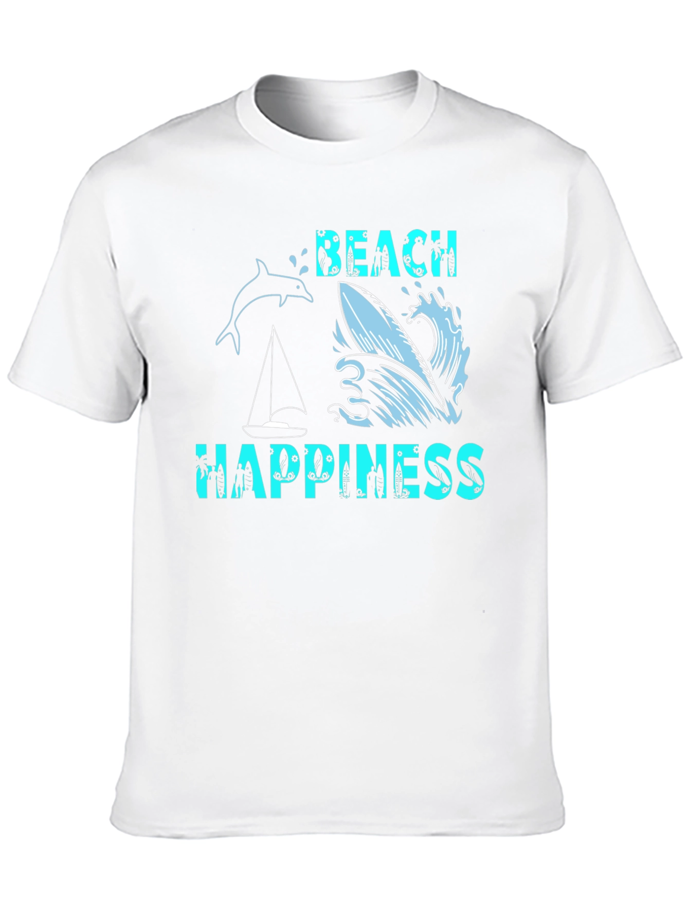 Beach Happiness Graphic T-Shirt