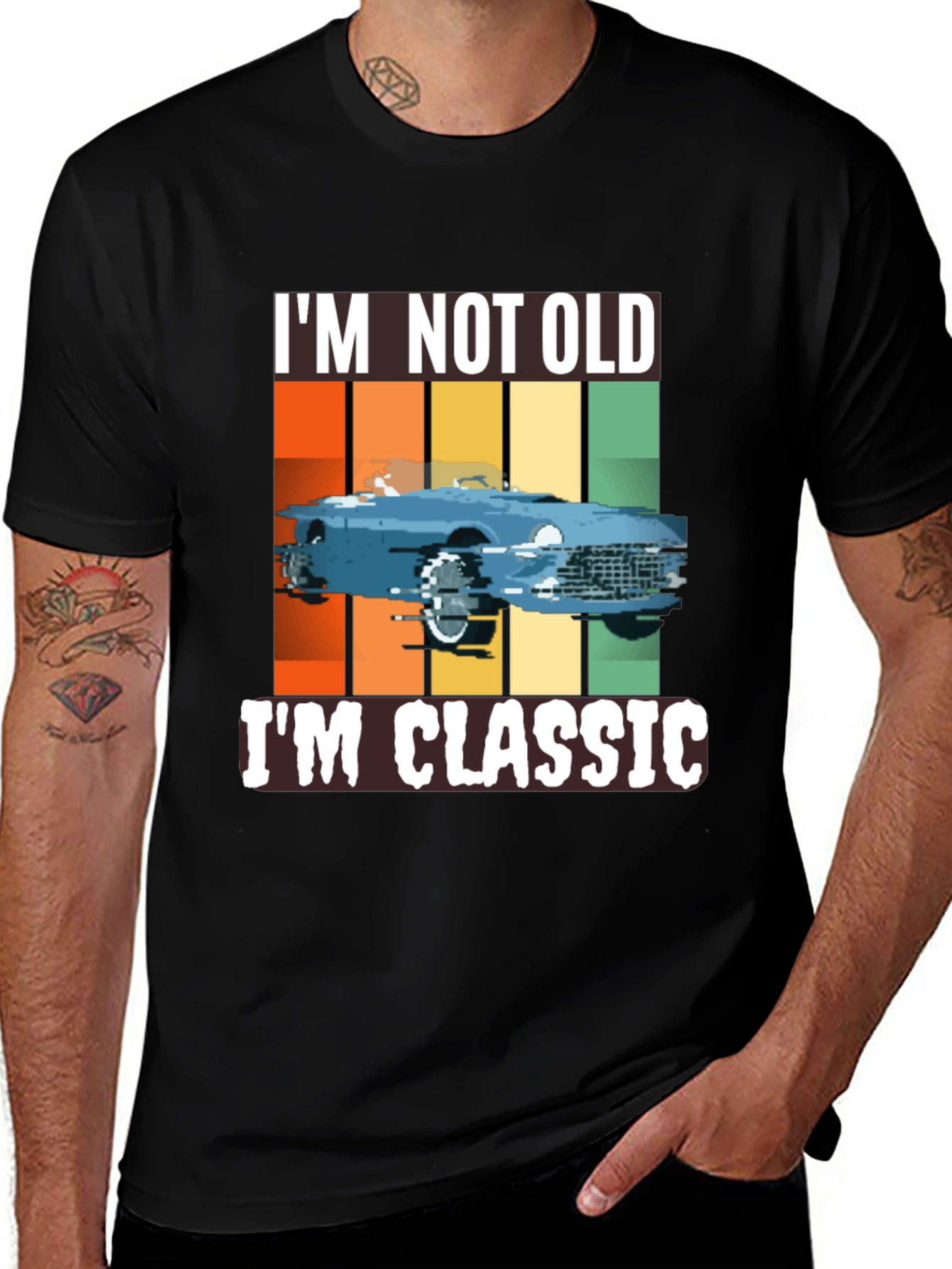 Classic Car T-Shirt - Im Not Old Im Classic