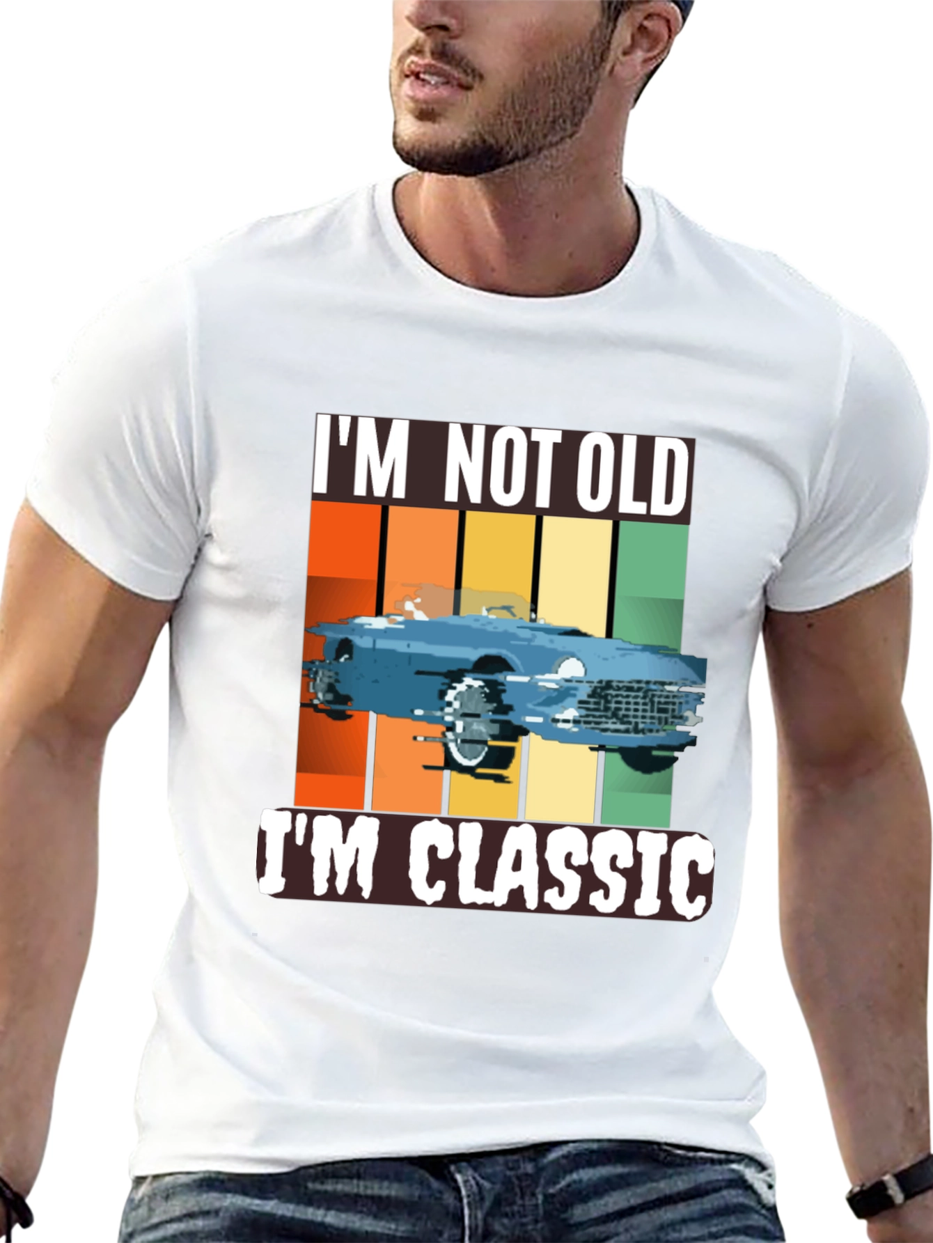 Classic Car T-Shirt - Im Not Old Im Classic