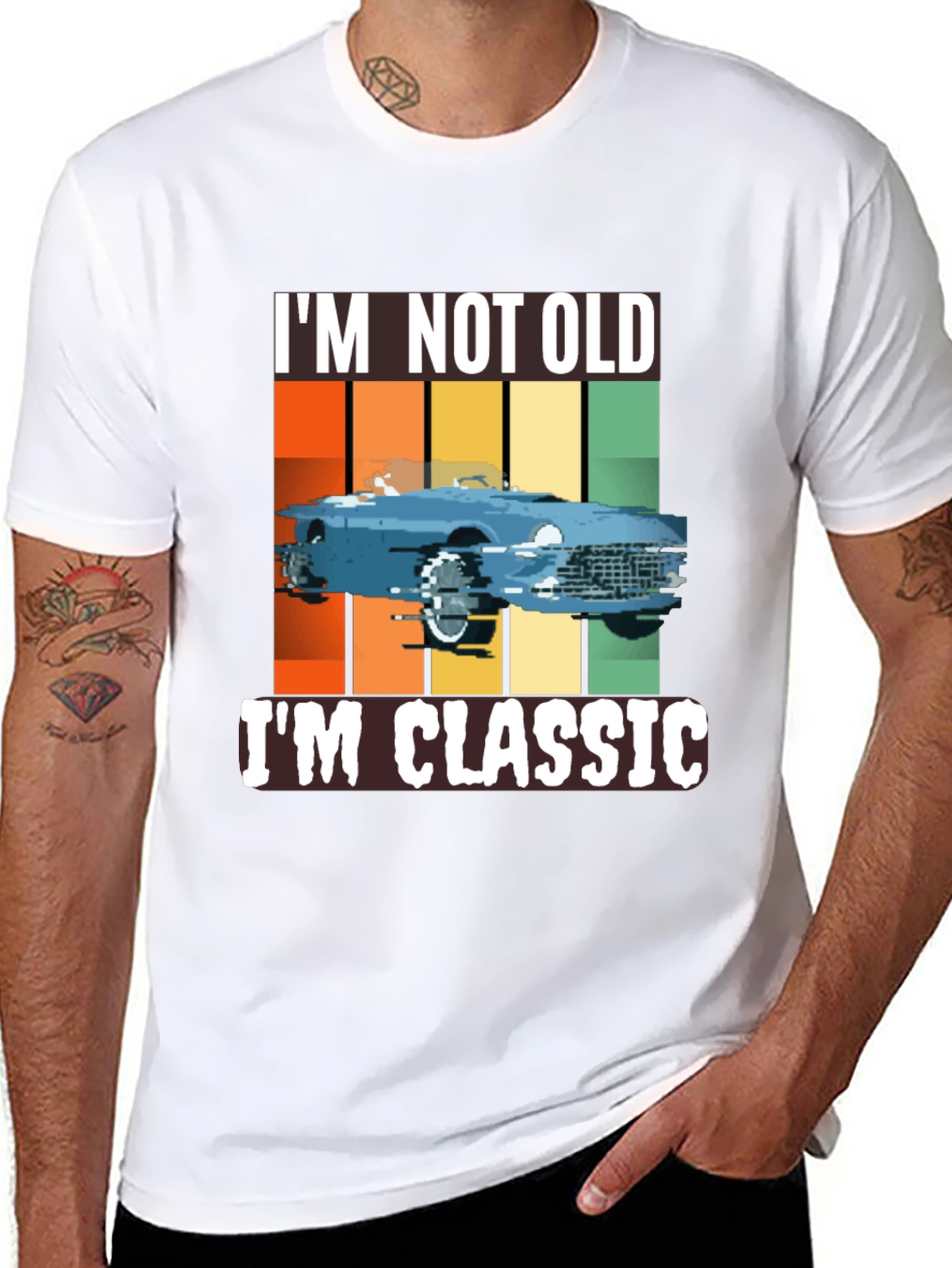 Classic Car T-Shirt - Im Not Old Im Classic