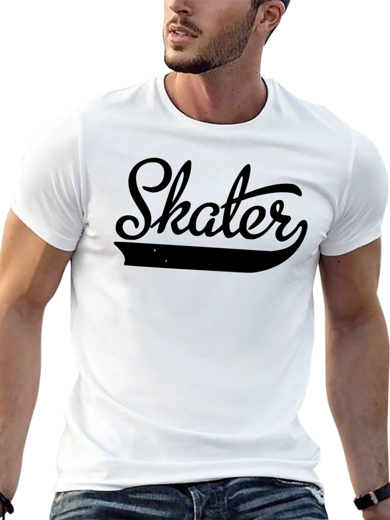 Skater Graphic Tee - Cool Casual Style