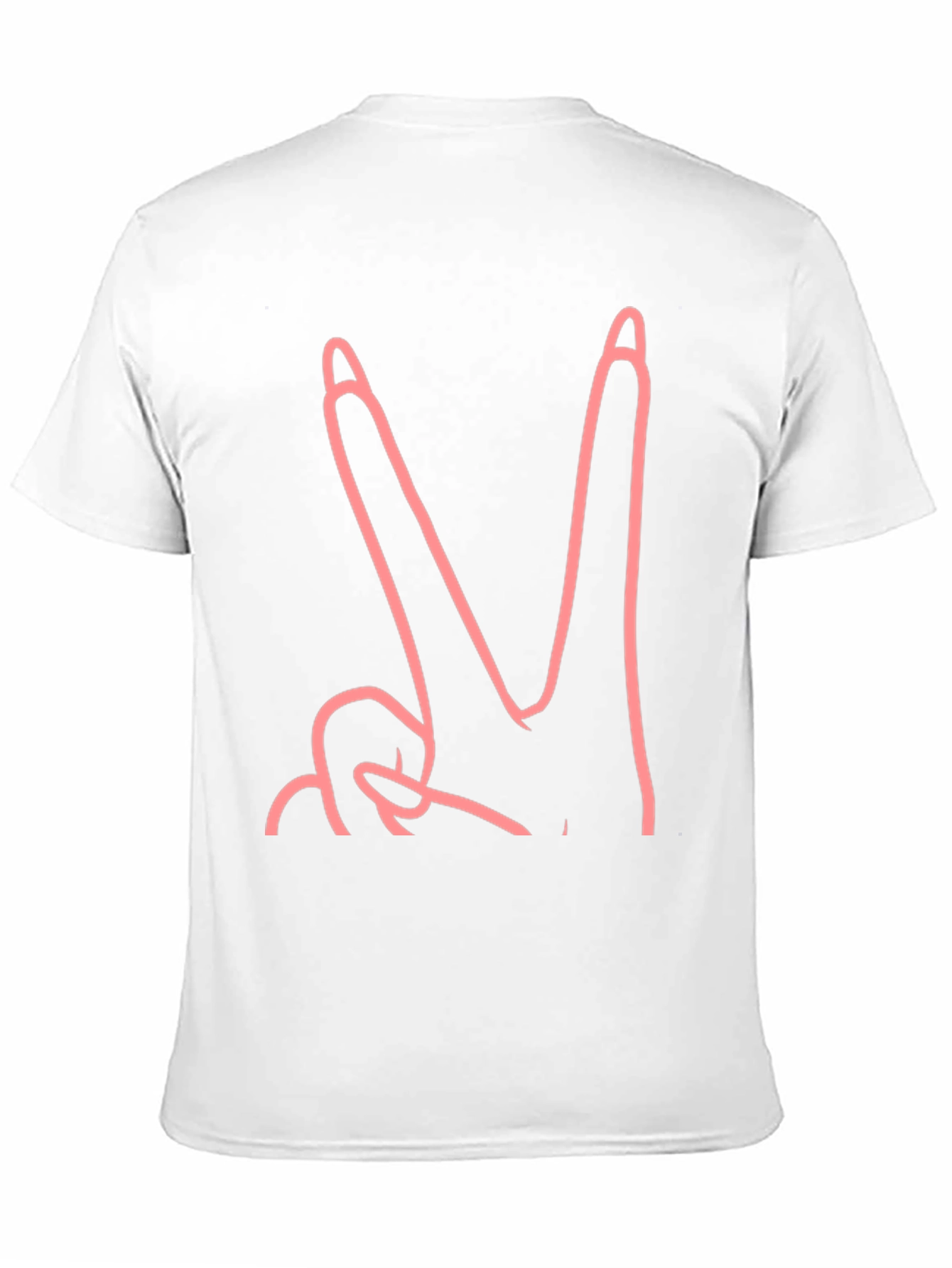 Peace Sign Black Graphic Tee