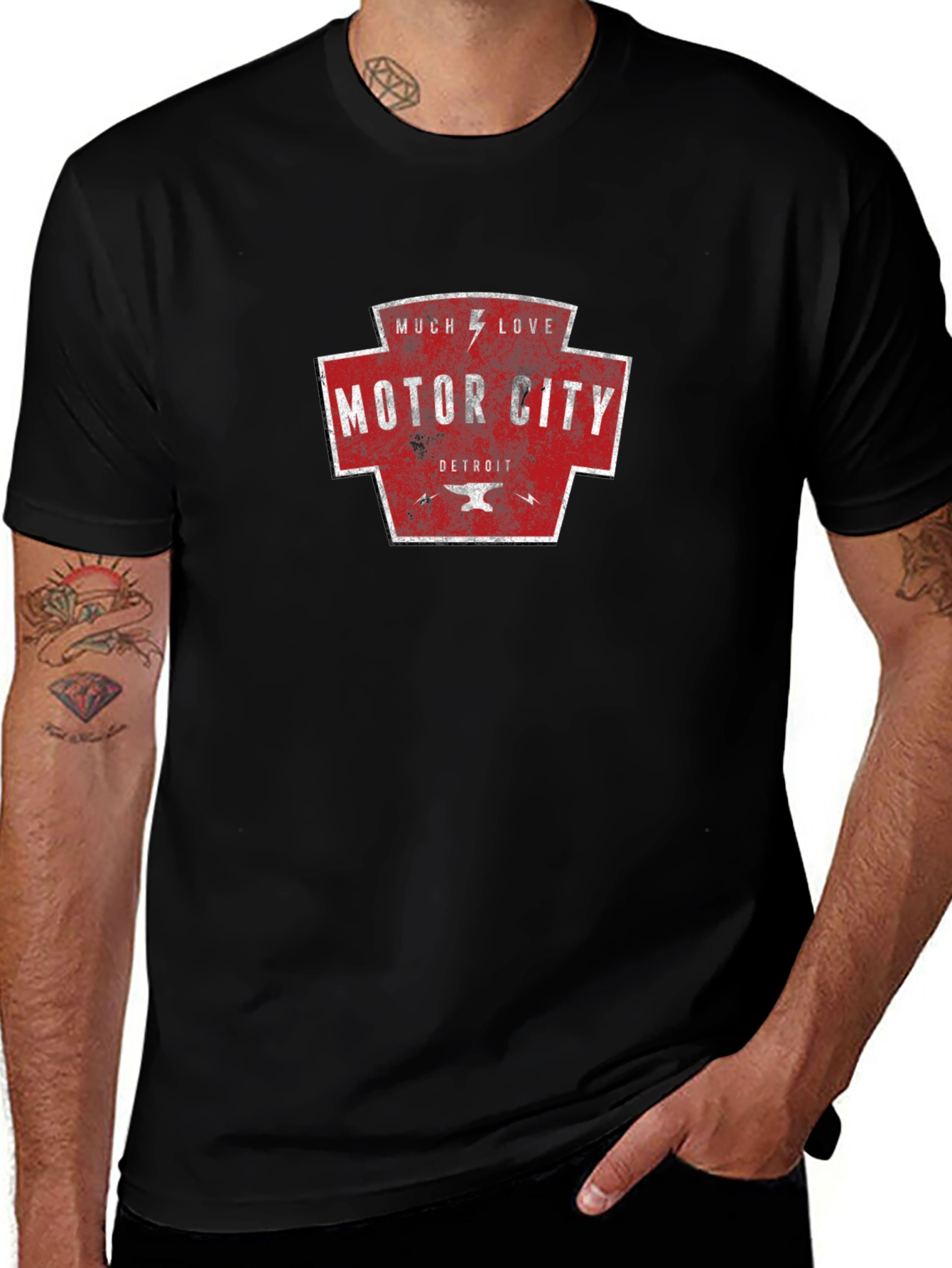 Motor City Detroit Graphic Tee