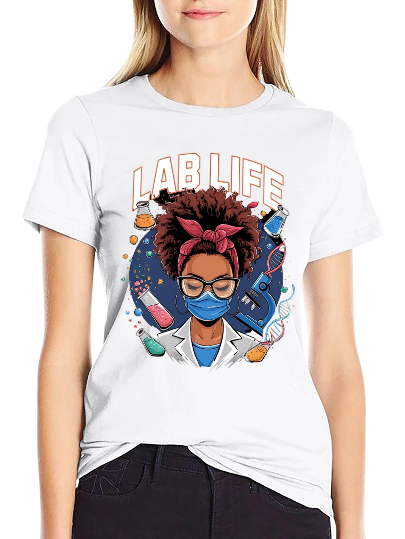 Lab Life Graphic Tee - Scientist T-Shirt