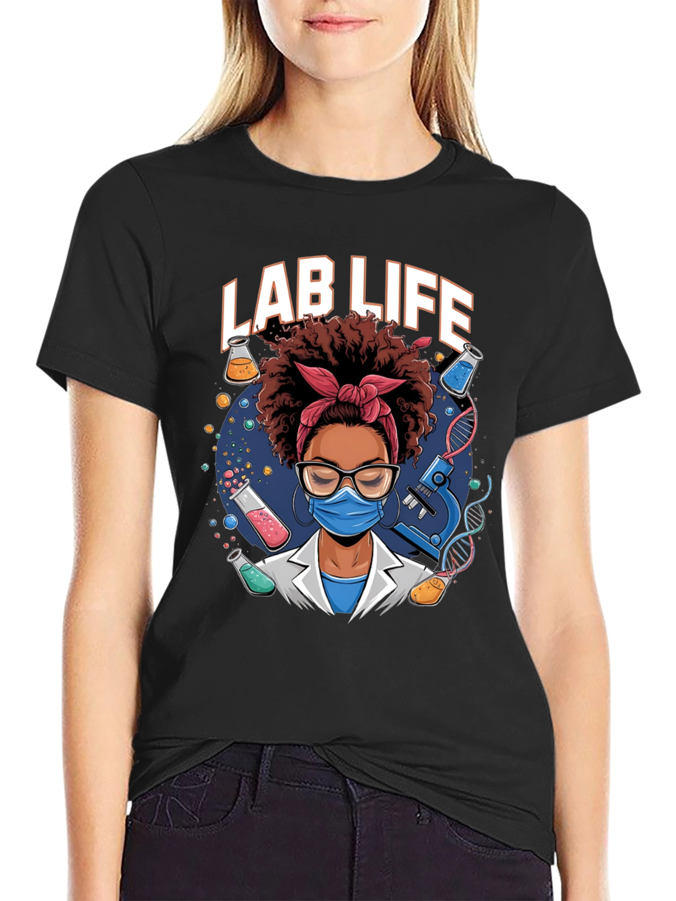 Lab Life Graphic Tee - Scientist T-Shirt