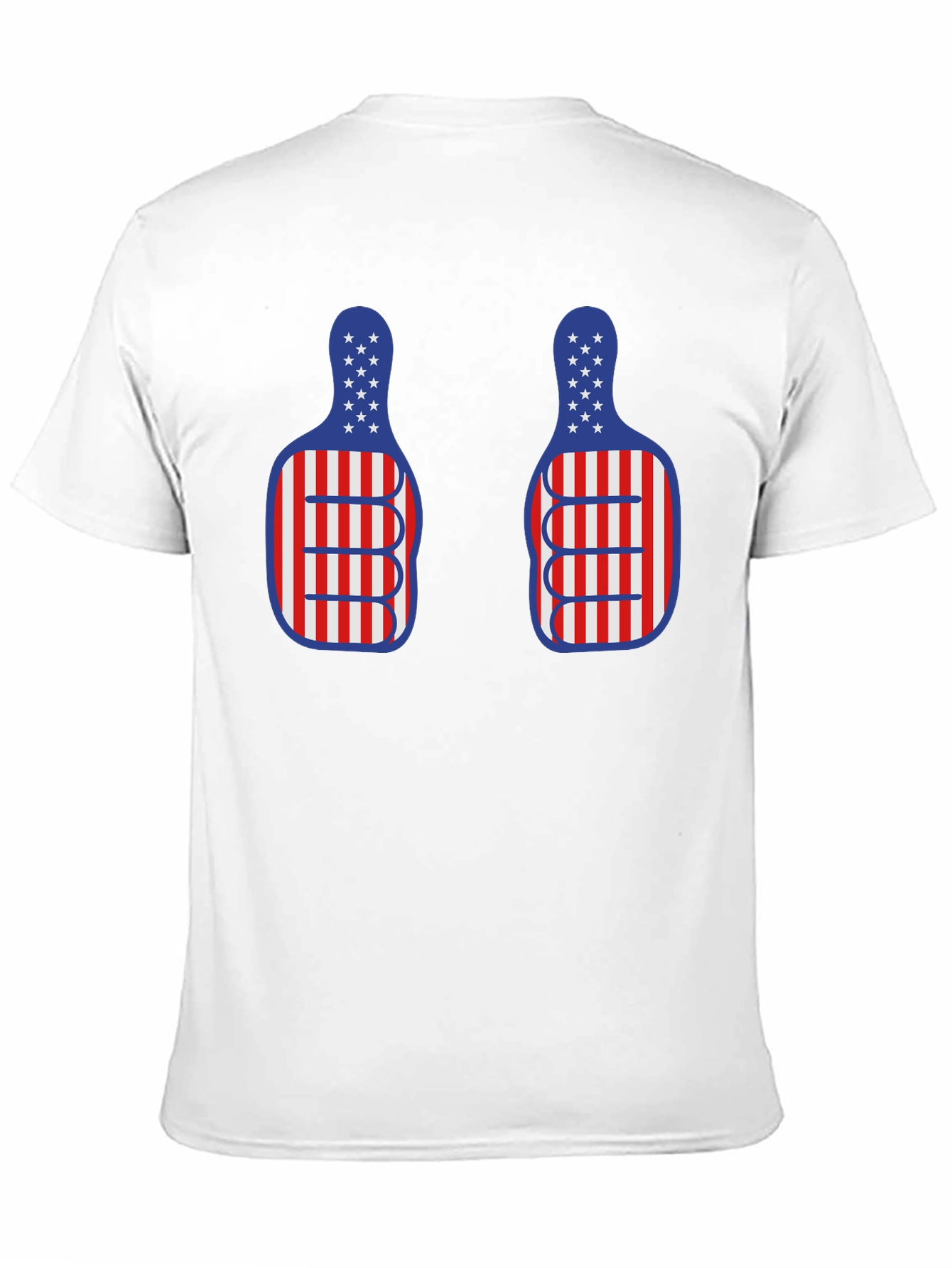 American Flag Thumbs Up Graphic T-Shirt