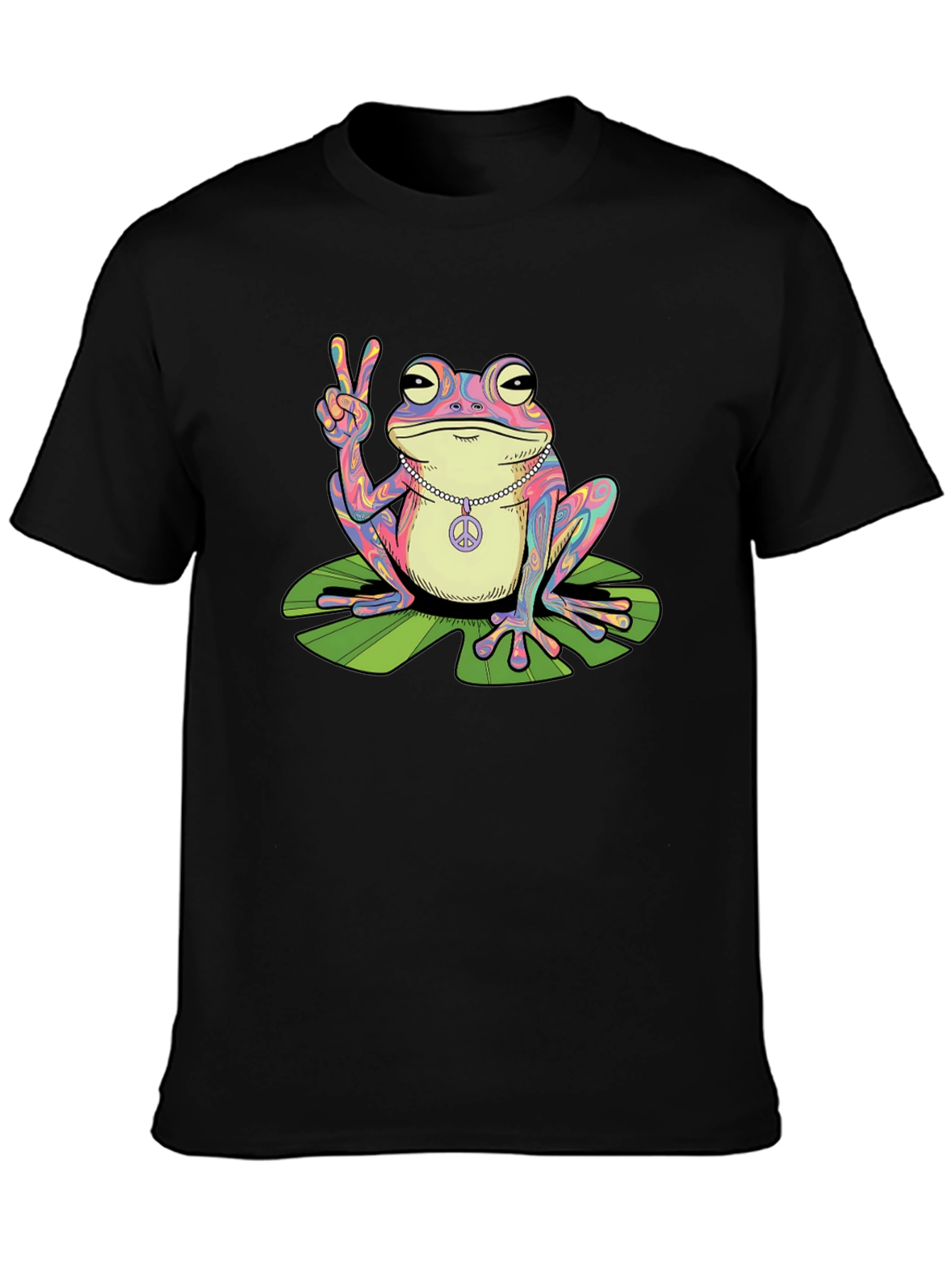 Peace Frog Graphic T-Shirt
