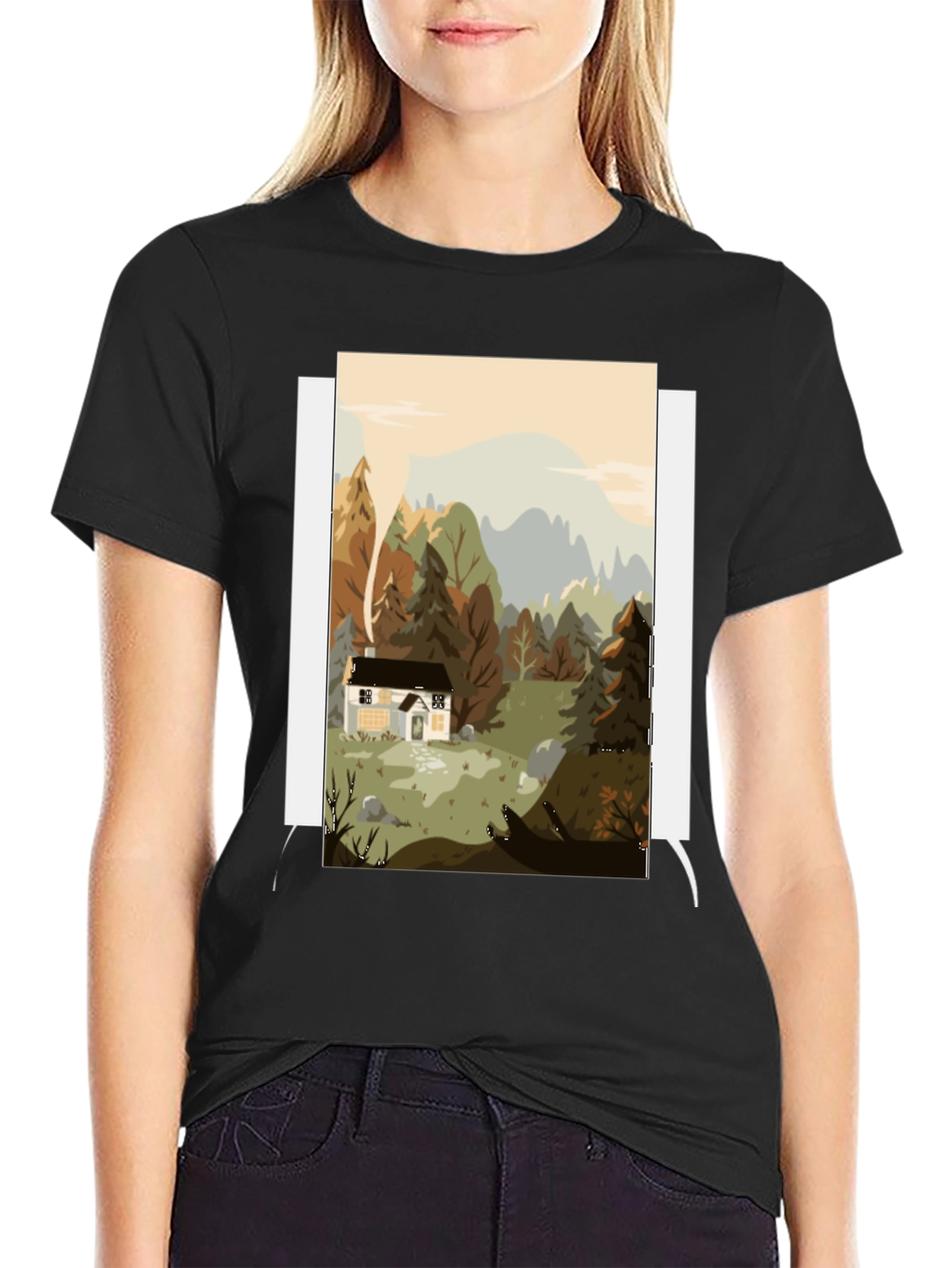 Cabin in the Woods Graphic Tee
