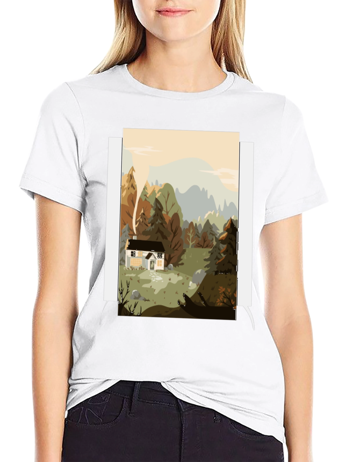 Cabin in the Woods Graphic Tee