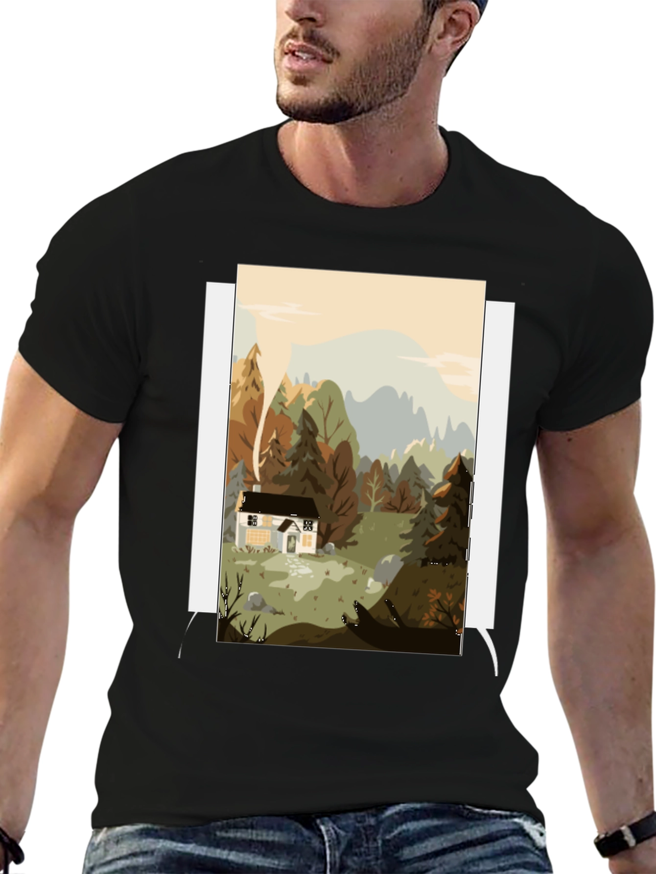 Cabin in the Woods Graphic Tee