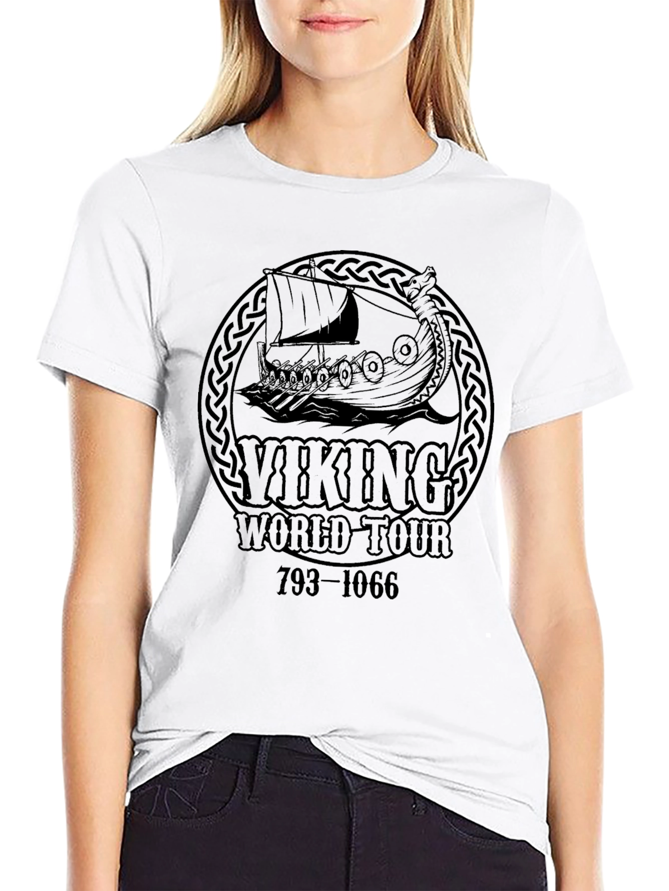 Viking World Tour Black T-Shirt