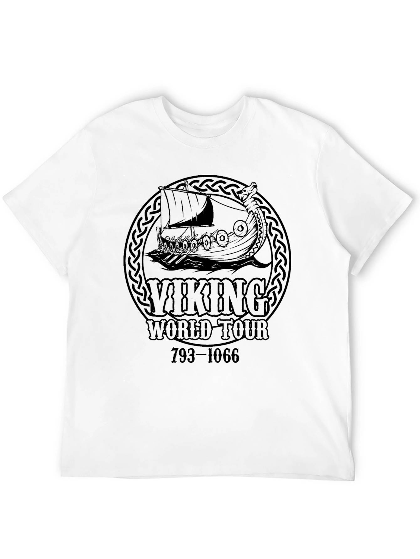 Viking World Tour Black T-Shirt