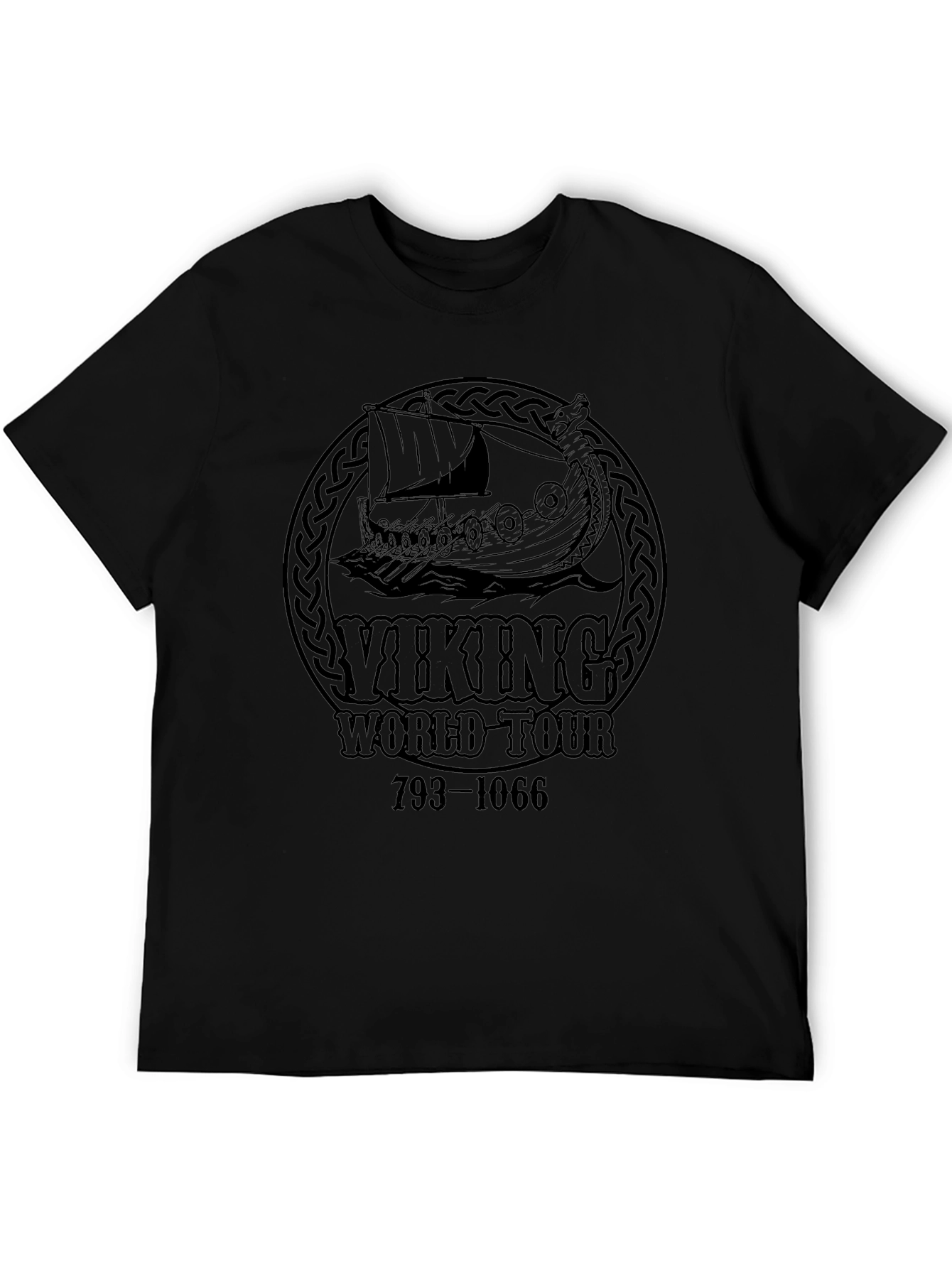 Viking World Tour Black T-Shirt