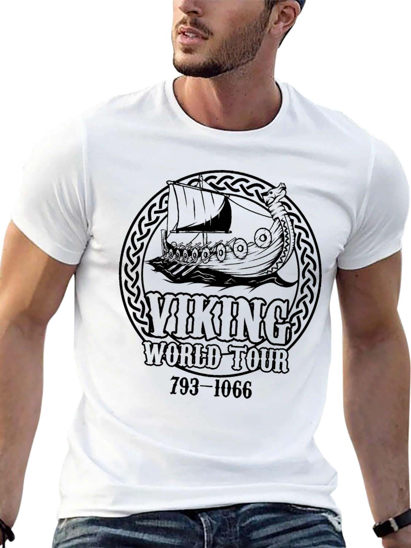 Viking World Tour Black T-Shirt