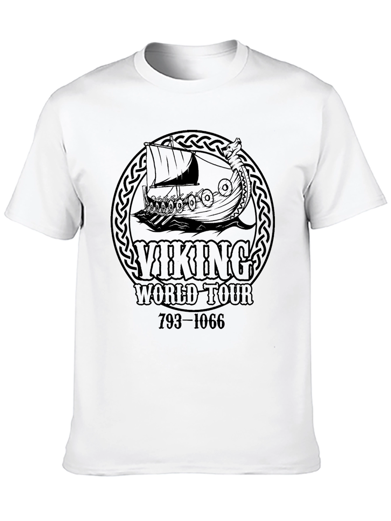 Viking World Tour Black T-Shirt