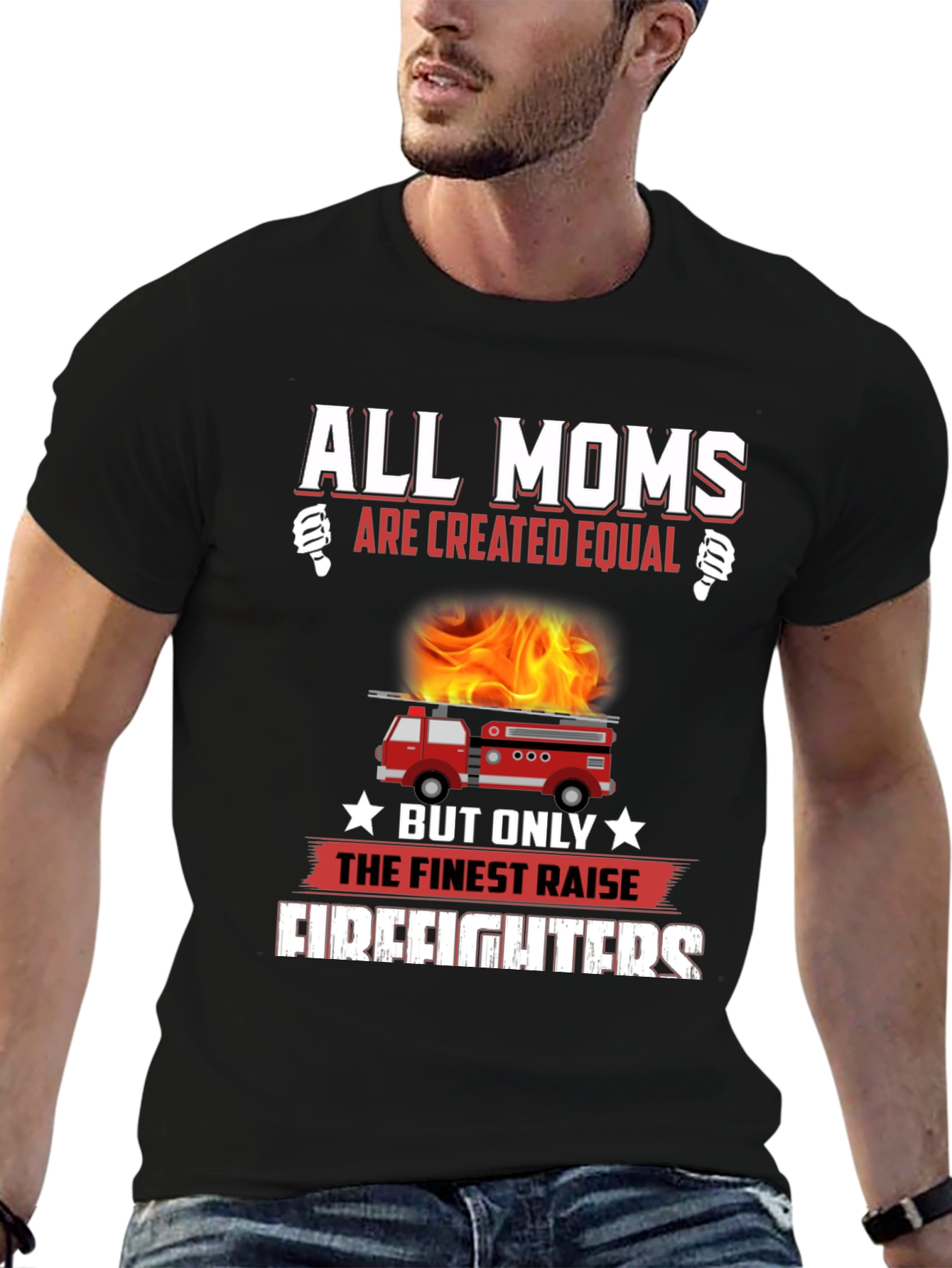 All Moms Firefighter T-Shirt