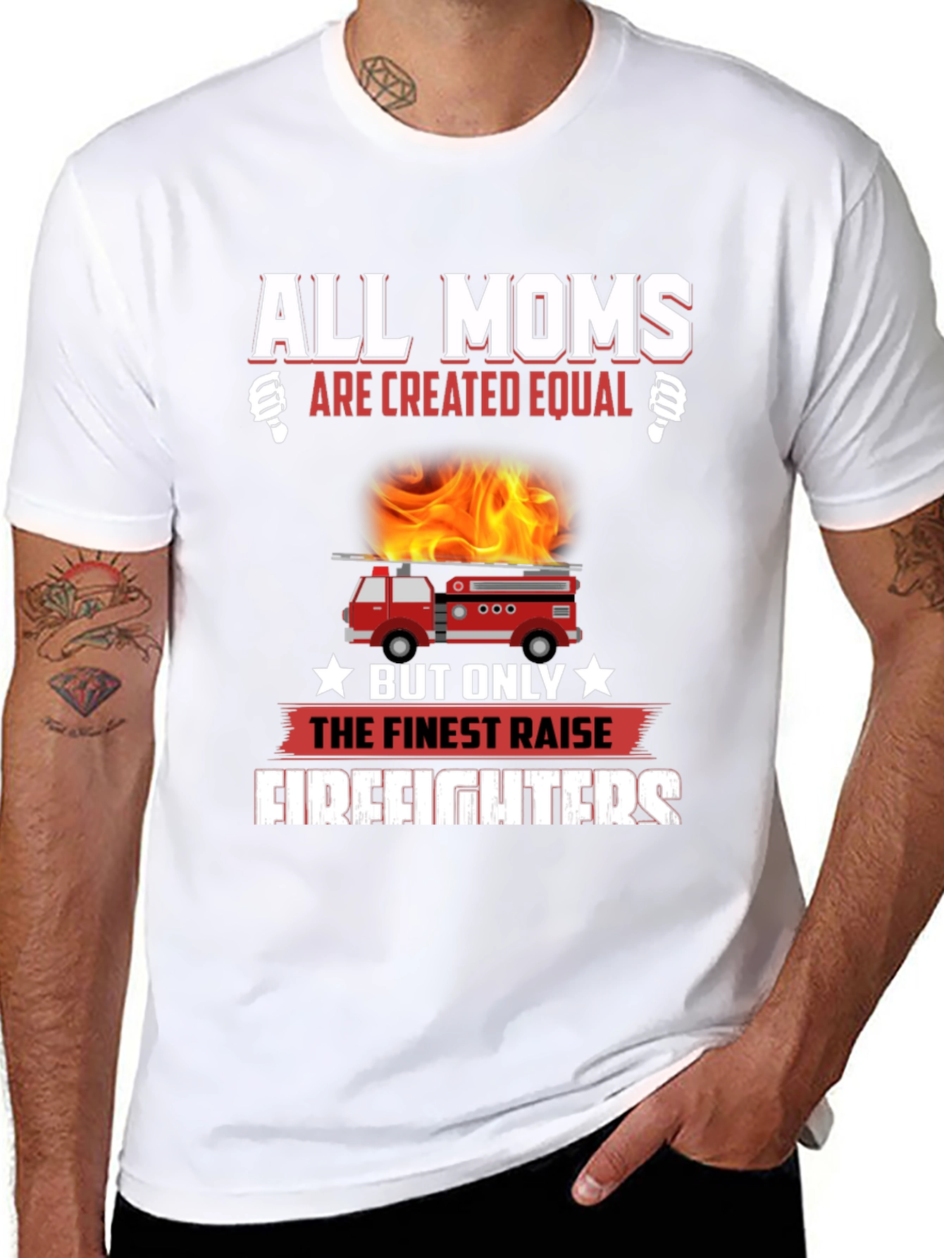 All Moms Firefighter T-Shirt