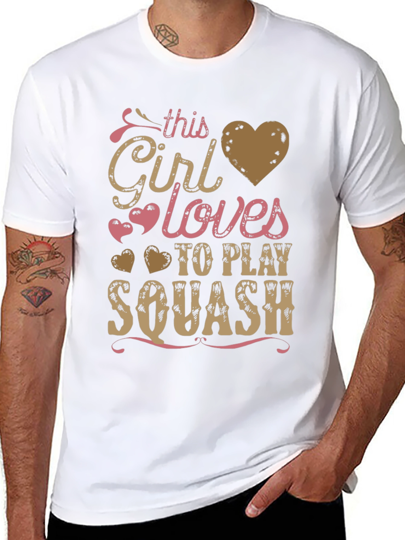 This Girl Loves Squash T-Shirt