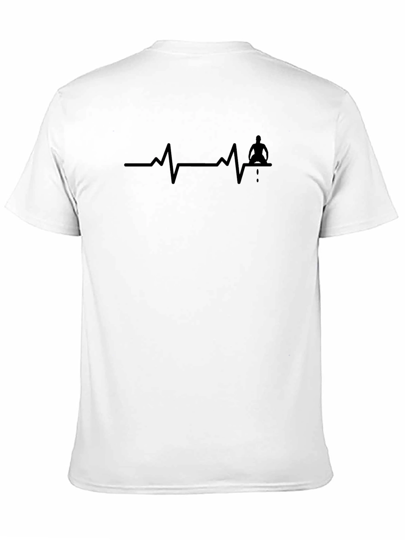 Funny Heartbeat Yoga T-Shirt