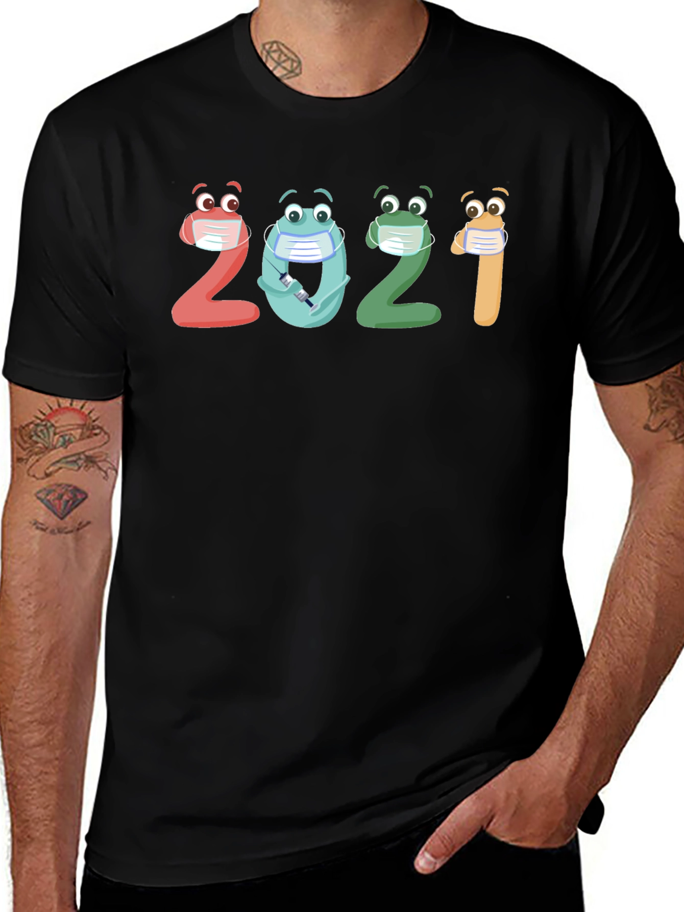 2021 Funny Cartoon T-Shirt