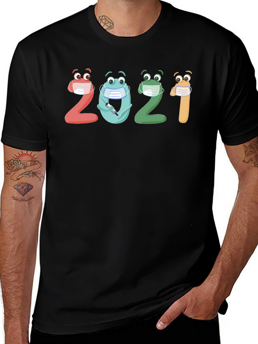 2021 Funny Cartoon T-Shirt