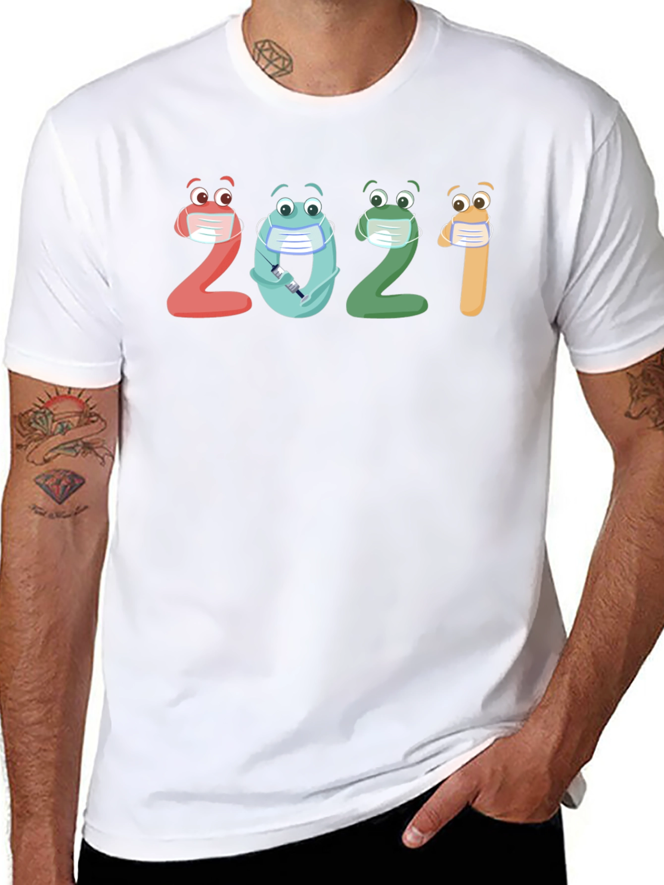 2021 Funny Cartoon T-Shirt