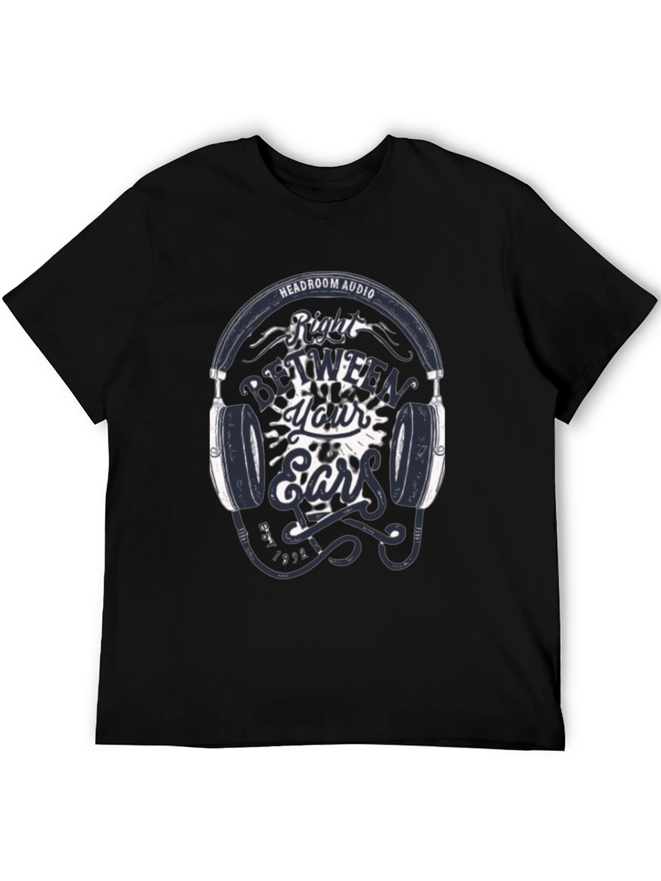 Headroom Audio T-Shirt: Right Between Your Ears
