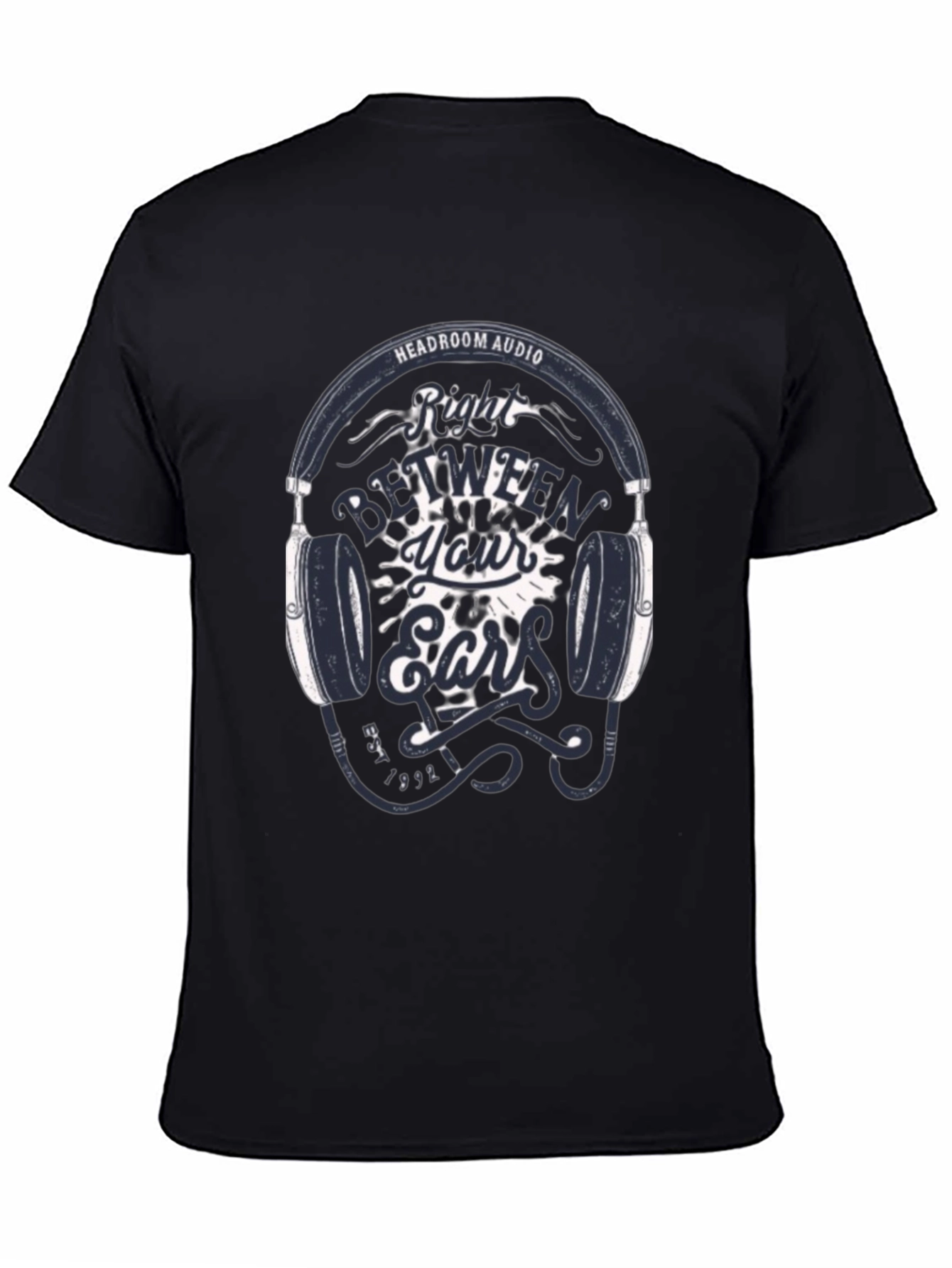 Headroom Audio T-Shirt: Right Between Your Ears