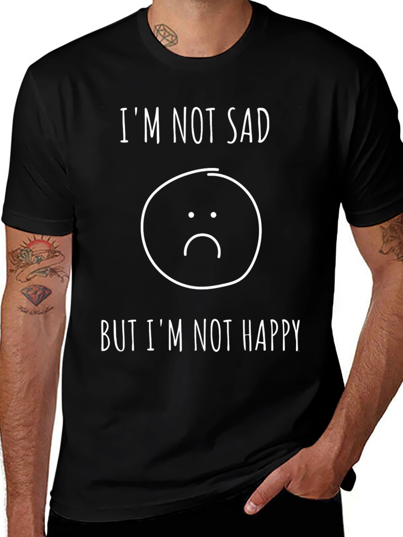 Im Not Sad But Not Happy T-Shirt