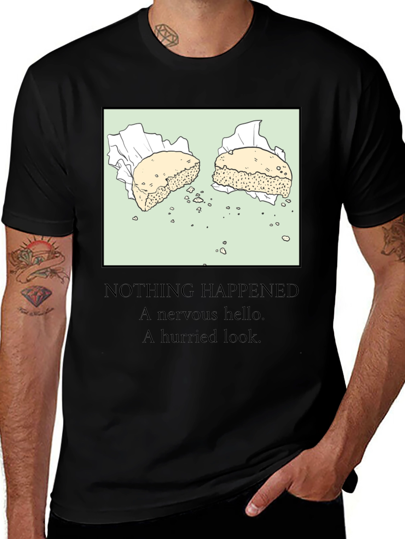 Biscuit Tee - Nothing Happened T-Shirt