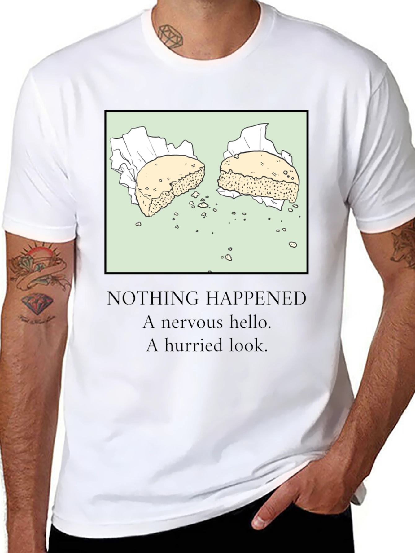 Biscuit Tee - Nothing Happened T-Shirt