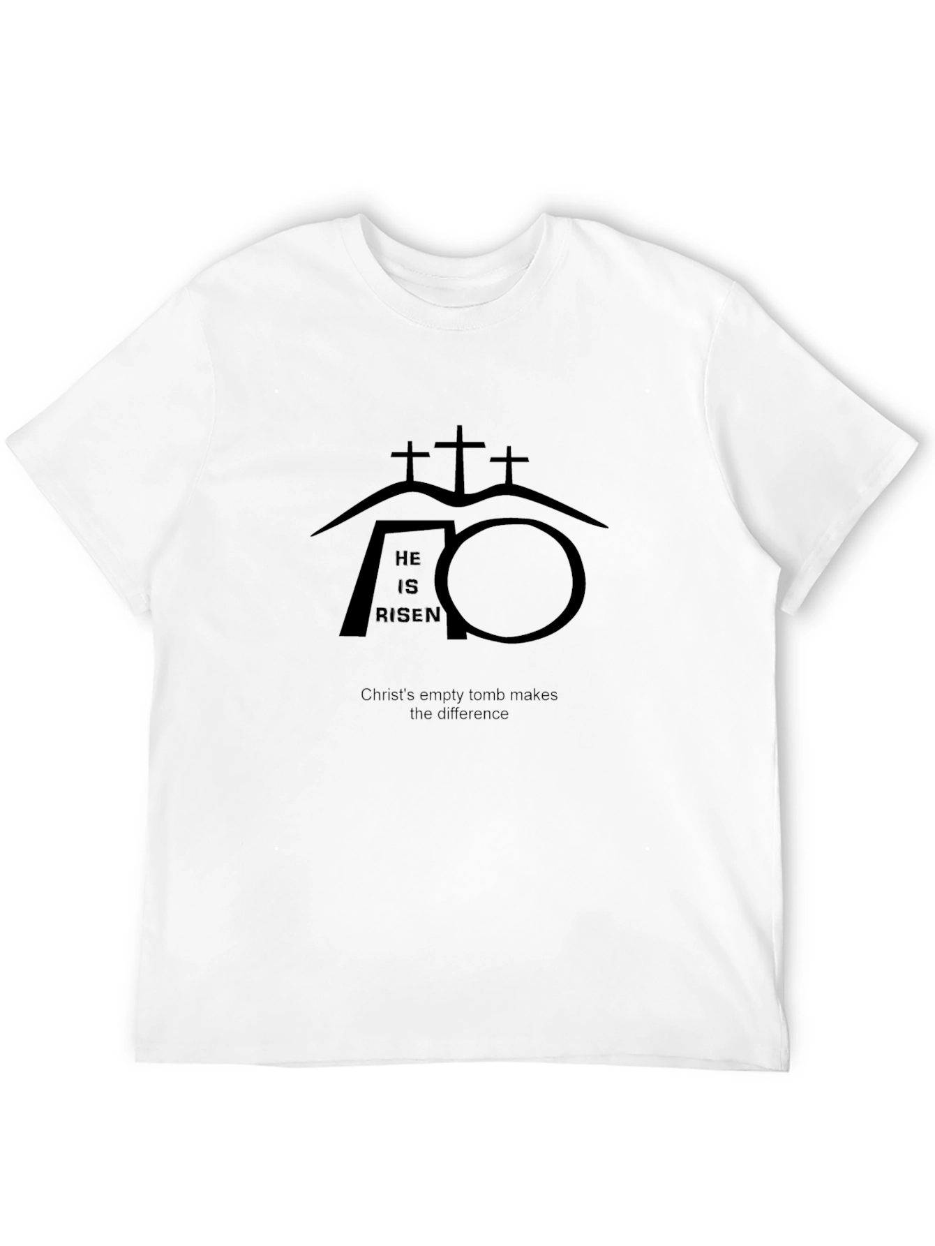 He Is Risen Christian Graphic T-Shirt