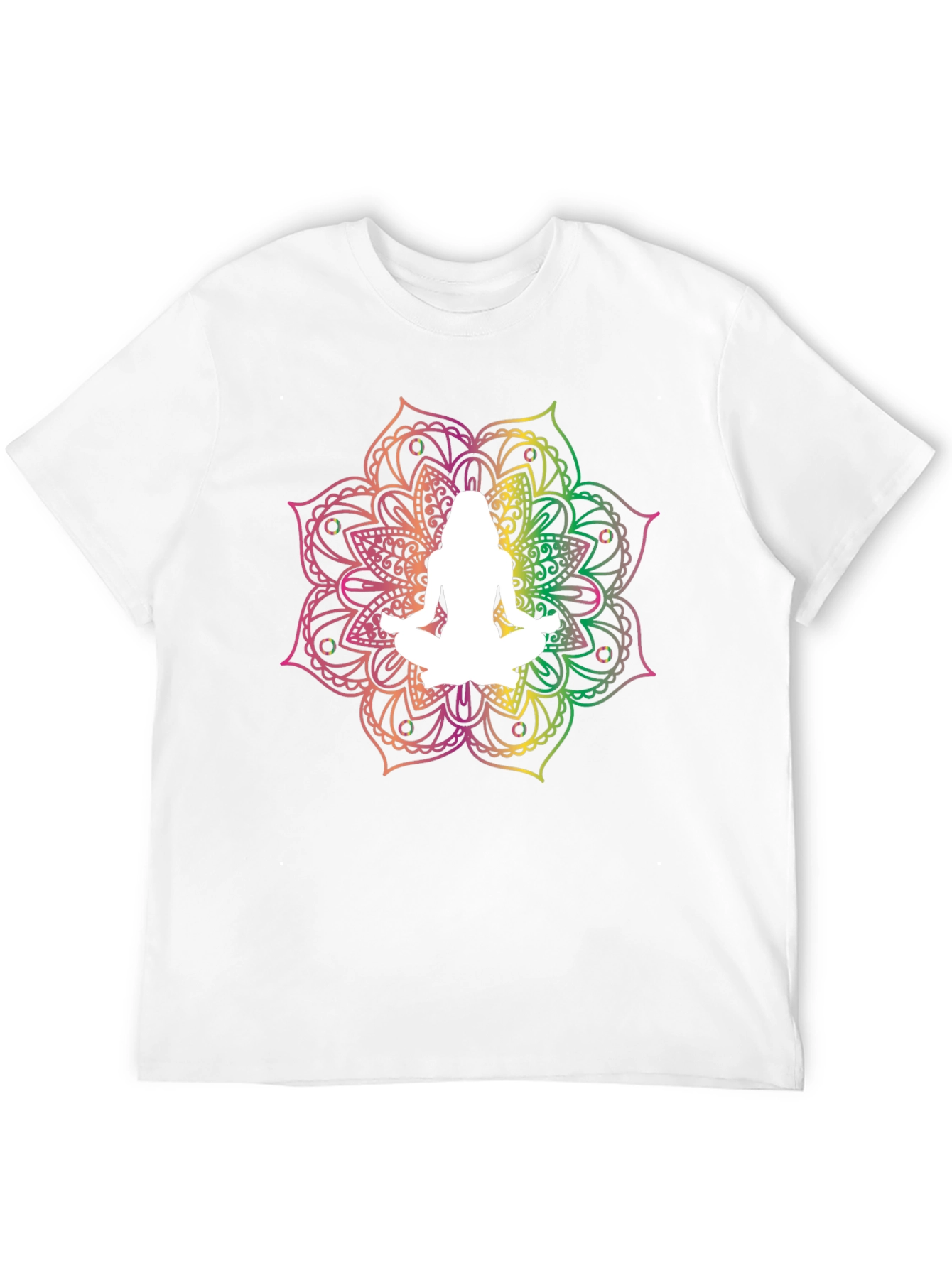 Yoga Mandala Black T-Shirt