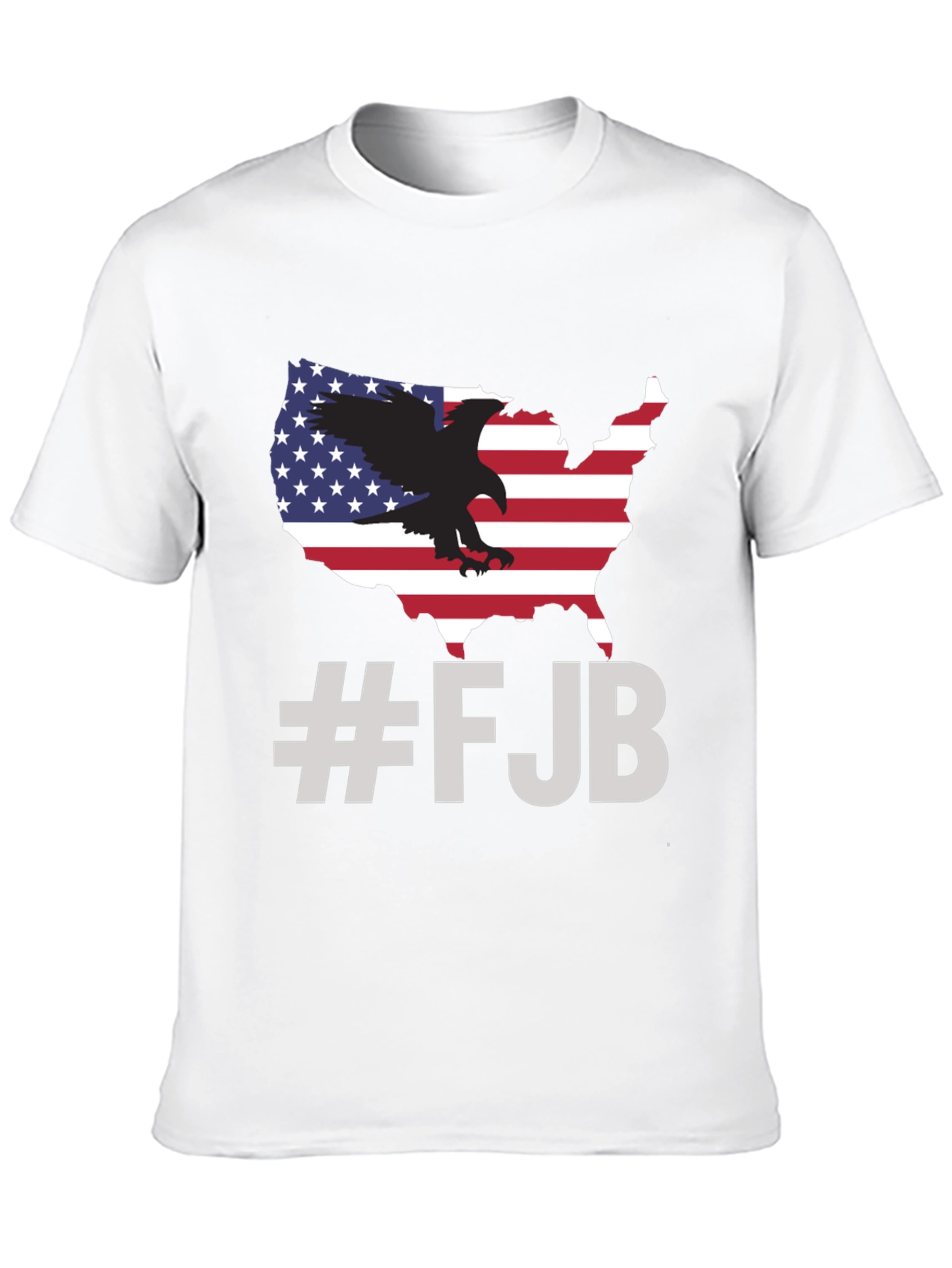 FJB Patriotic Eagle USA Flag T-Shirt